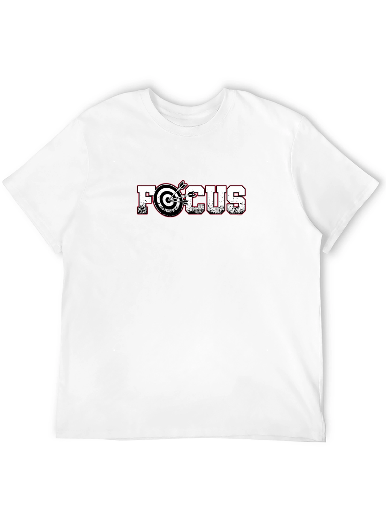 Black Focus Target Graphic T-Shirt - Casual Style view 12