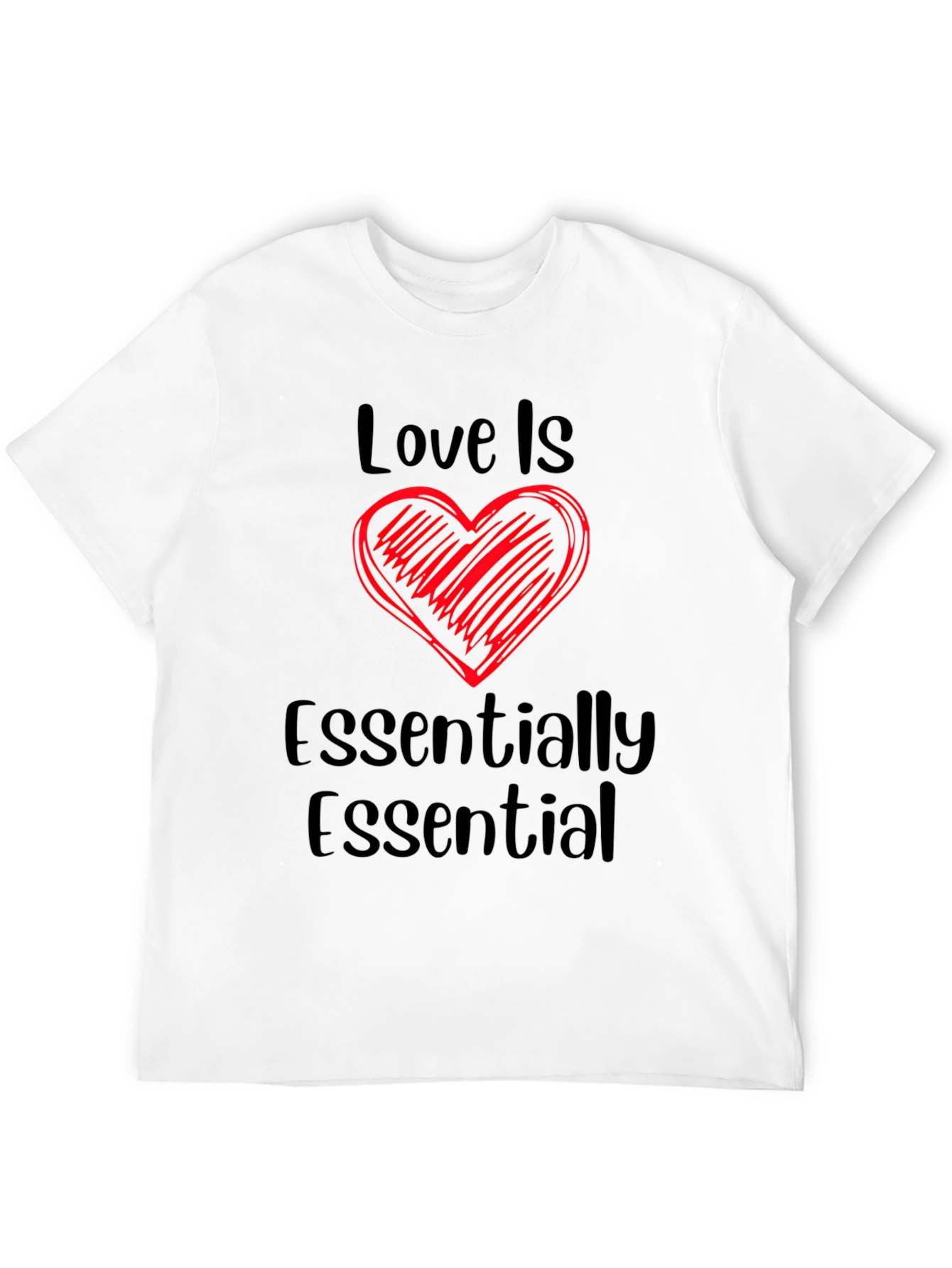 Black Love Is Essentially Essential Black T-Shirt view 12