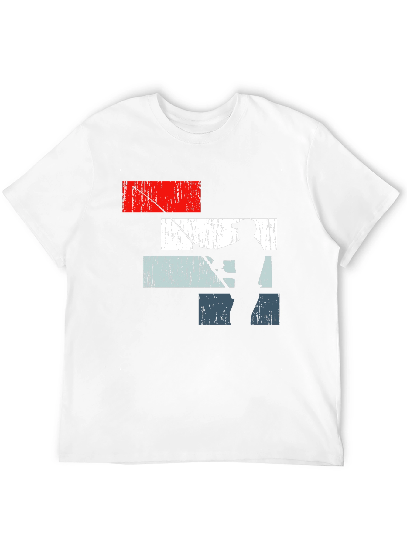 Black Fishing Silhouette Graphic T-Shirt - Angler Style view 12