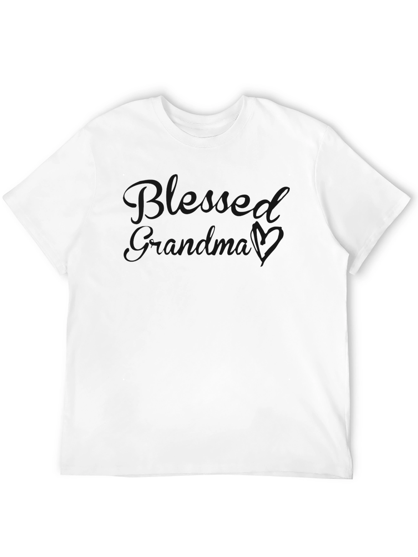 Black Men's Black Crew Neck T-Shirt view 12