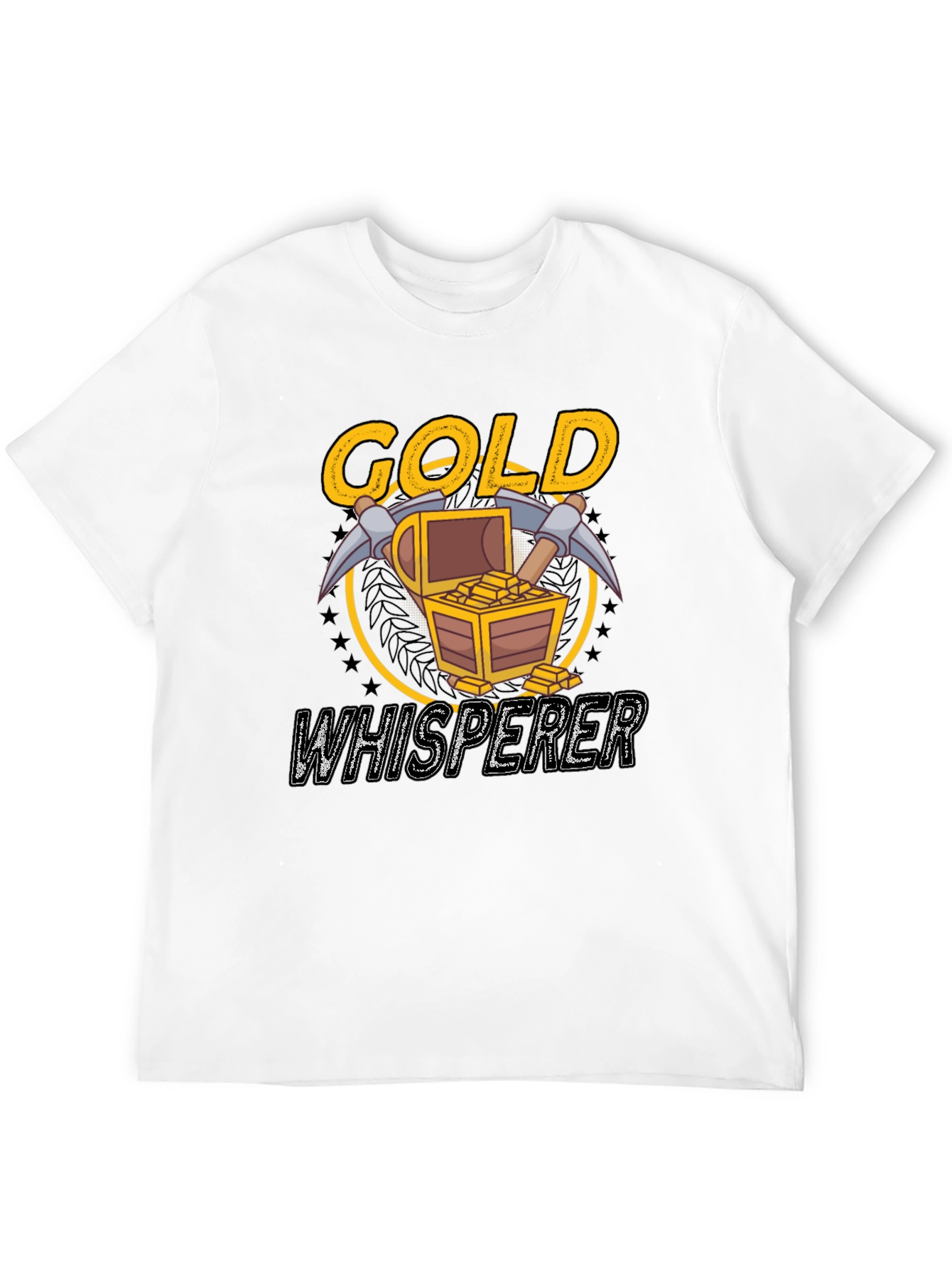 Black Gold Whisperer Graphic Tee - Mining T-Shirt view 12