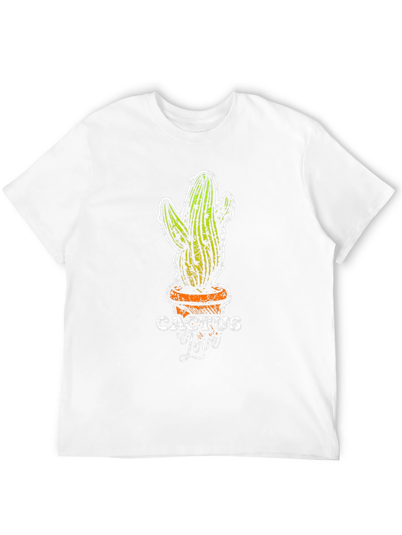 Black Cactus Love Graphic Tee - Trendy Plant Lover Shirt view 12