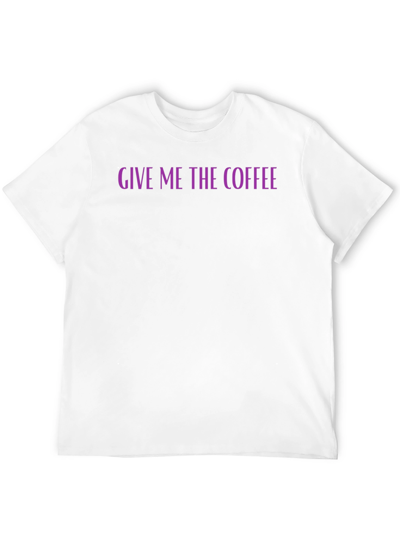 Black Give Me The Coffee Graphic Tee - Black view 12