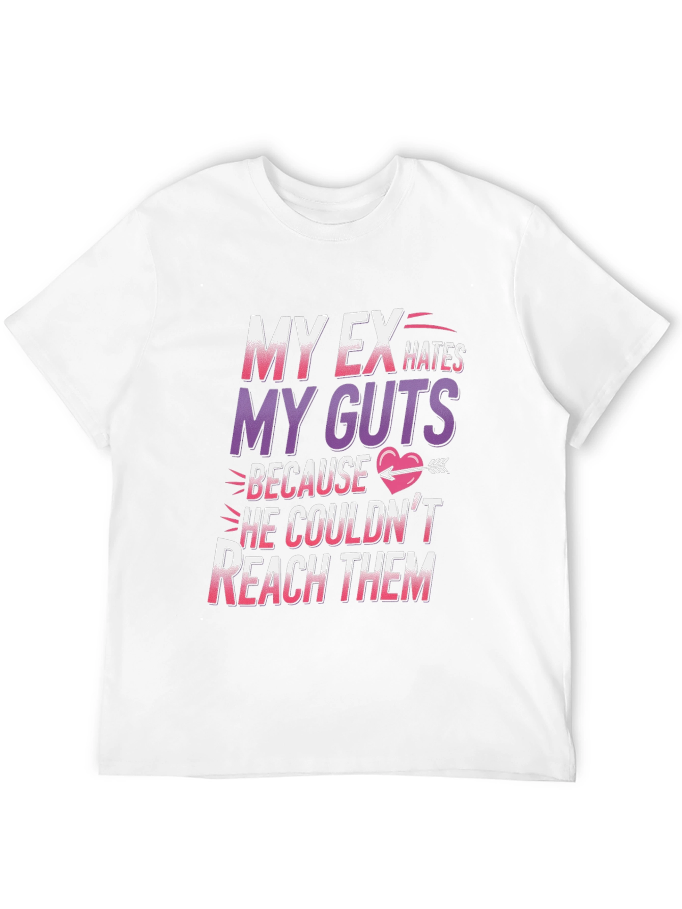 Black My Ex Hates My Guts T-Shirt view 12