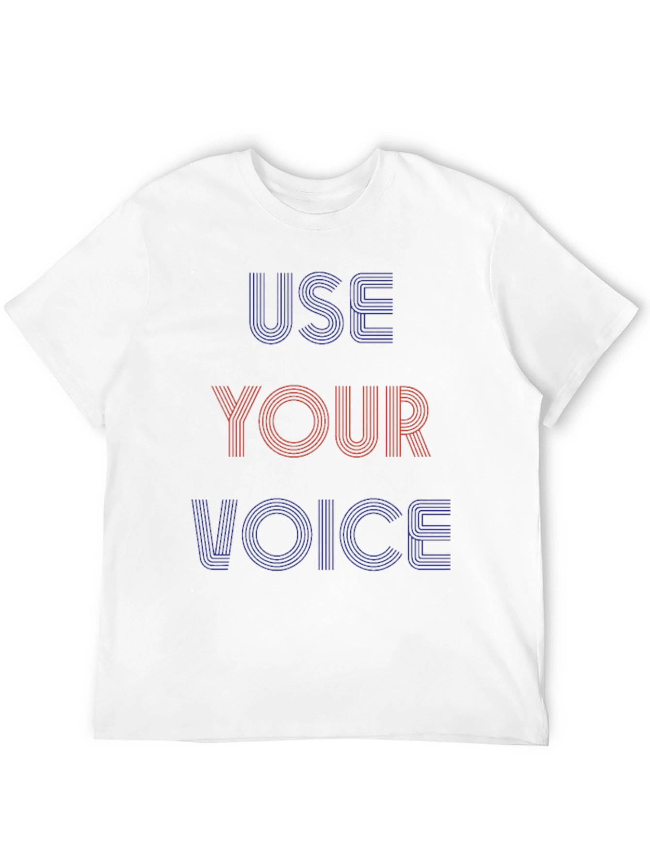 Black Use Your Voice Graphic T-Shirt - Black view 12