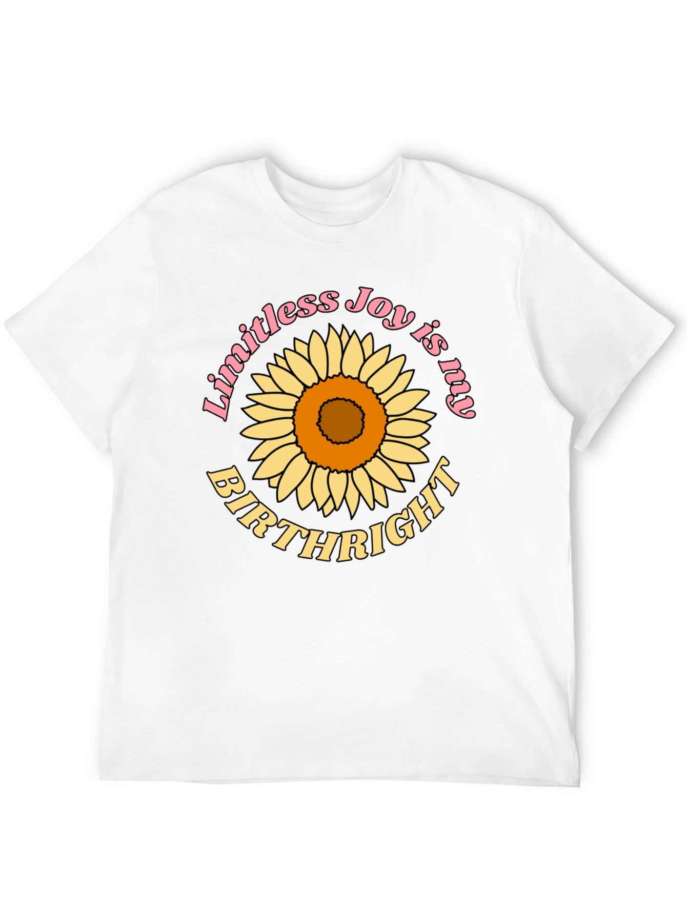Black Limitless Joy Sunflower Graphic Tee view 12