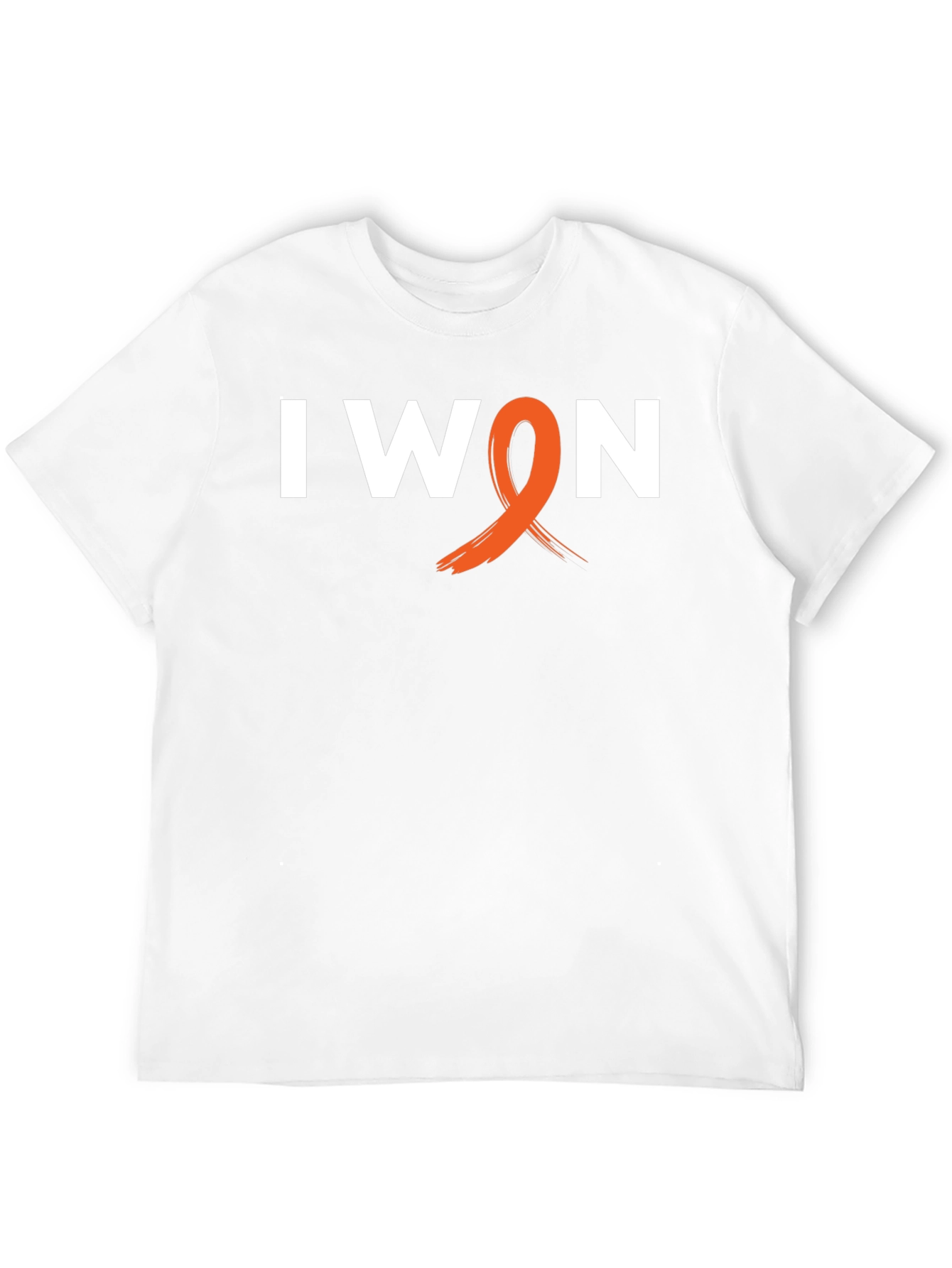 Black I WON Awareness Ribbon Graphic Tee - Black view 12