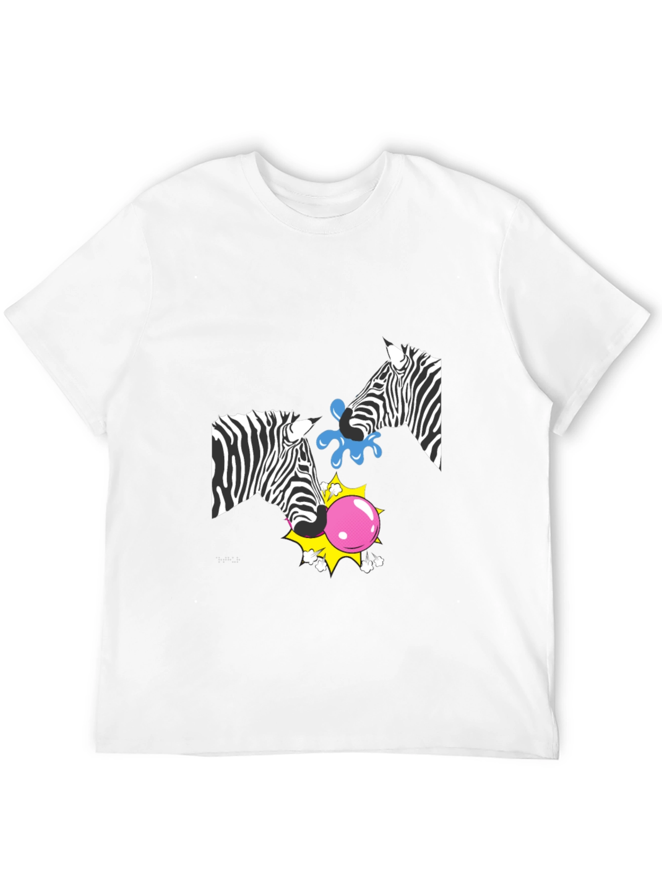 Black Zebra Bubblegum T-Shirt view 12