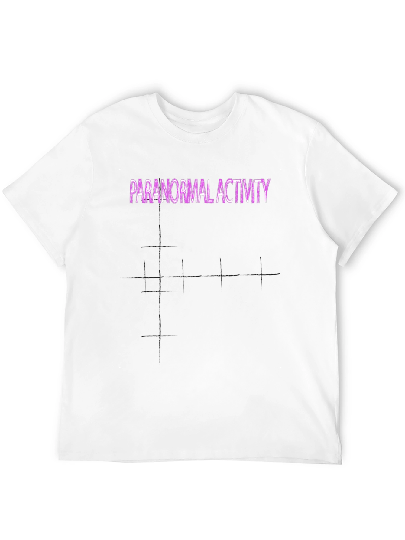 Black Paranormal Activity Graphic Tee view 12