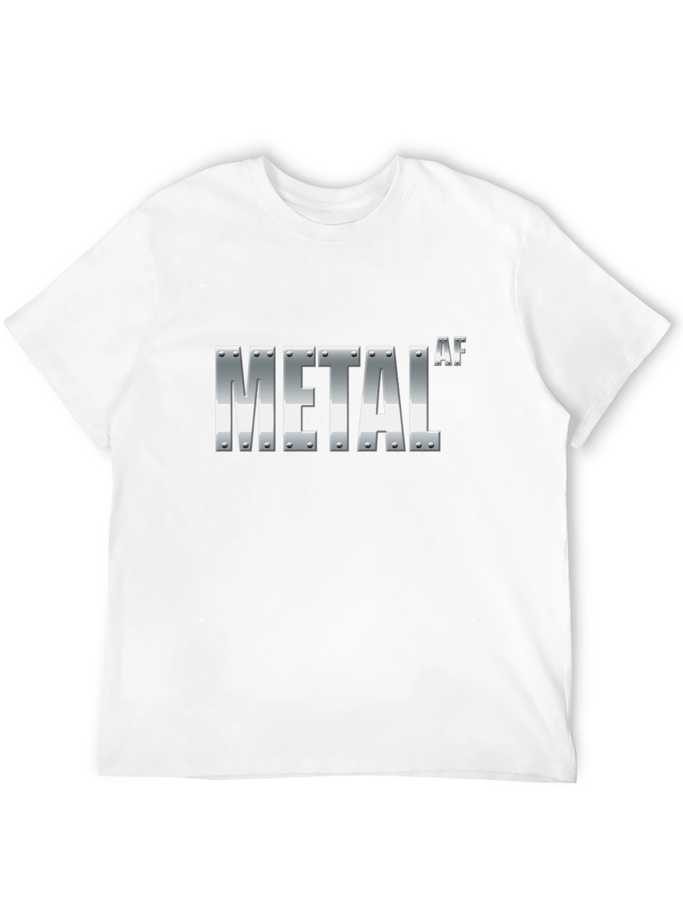 Metal AF Graphic Black T-Shirt - 12