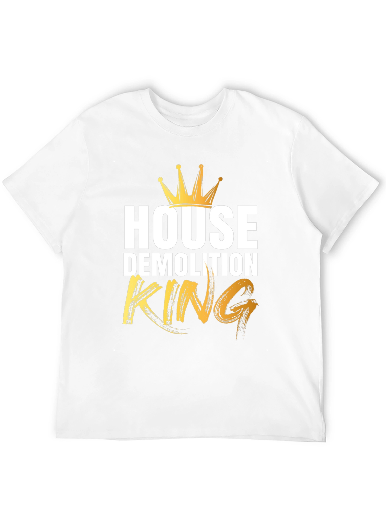 Black House Demolition King T-Shirt view 12