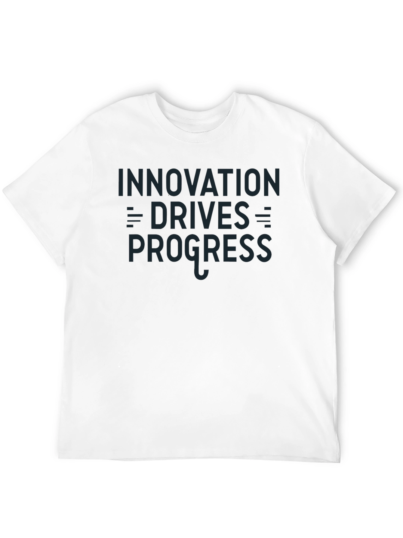 Black Innovation Drives Progress Black T-Shirt view 12