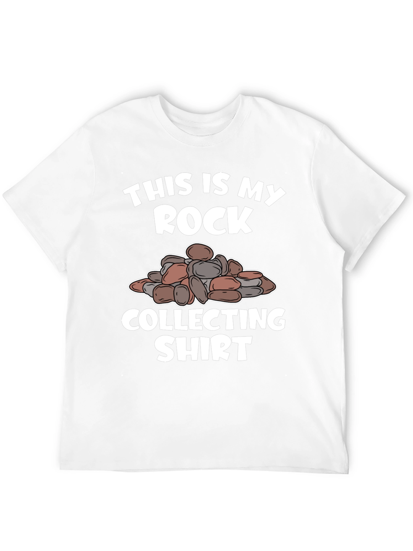 Black Rock Collecting Shirt - Funny Rockhound Tee view 12