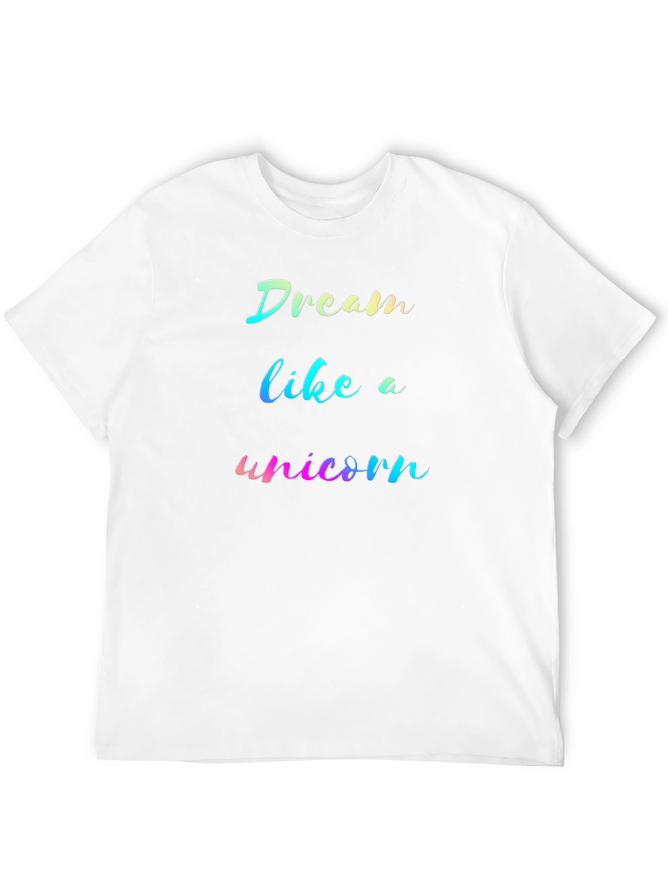 Black Dream Like a Unicorn Graphic Tee view 12