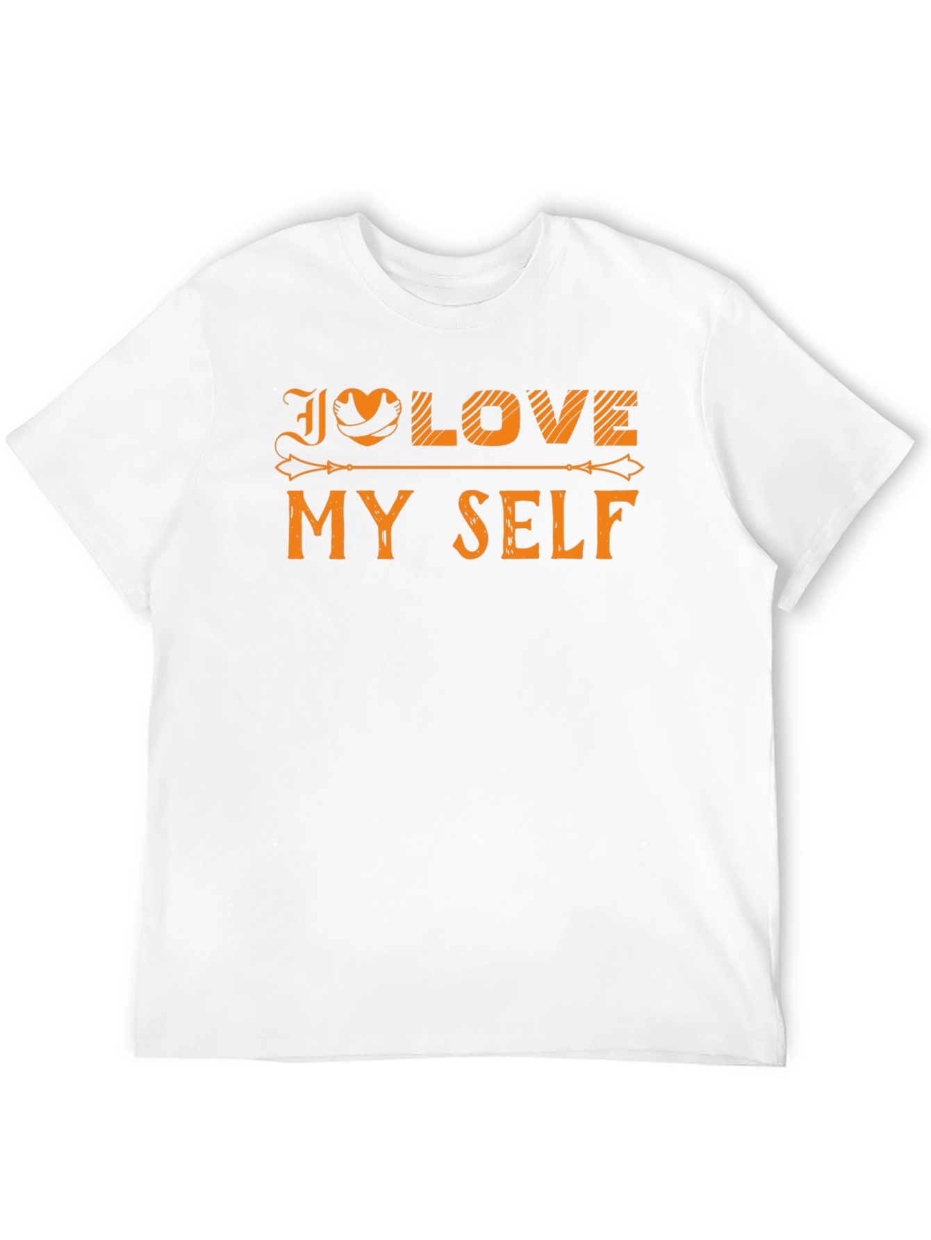 Black I Love My Self T-Shirt - Positive Message Tee view 12