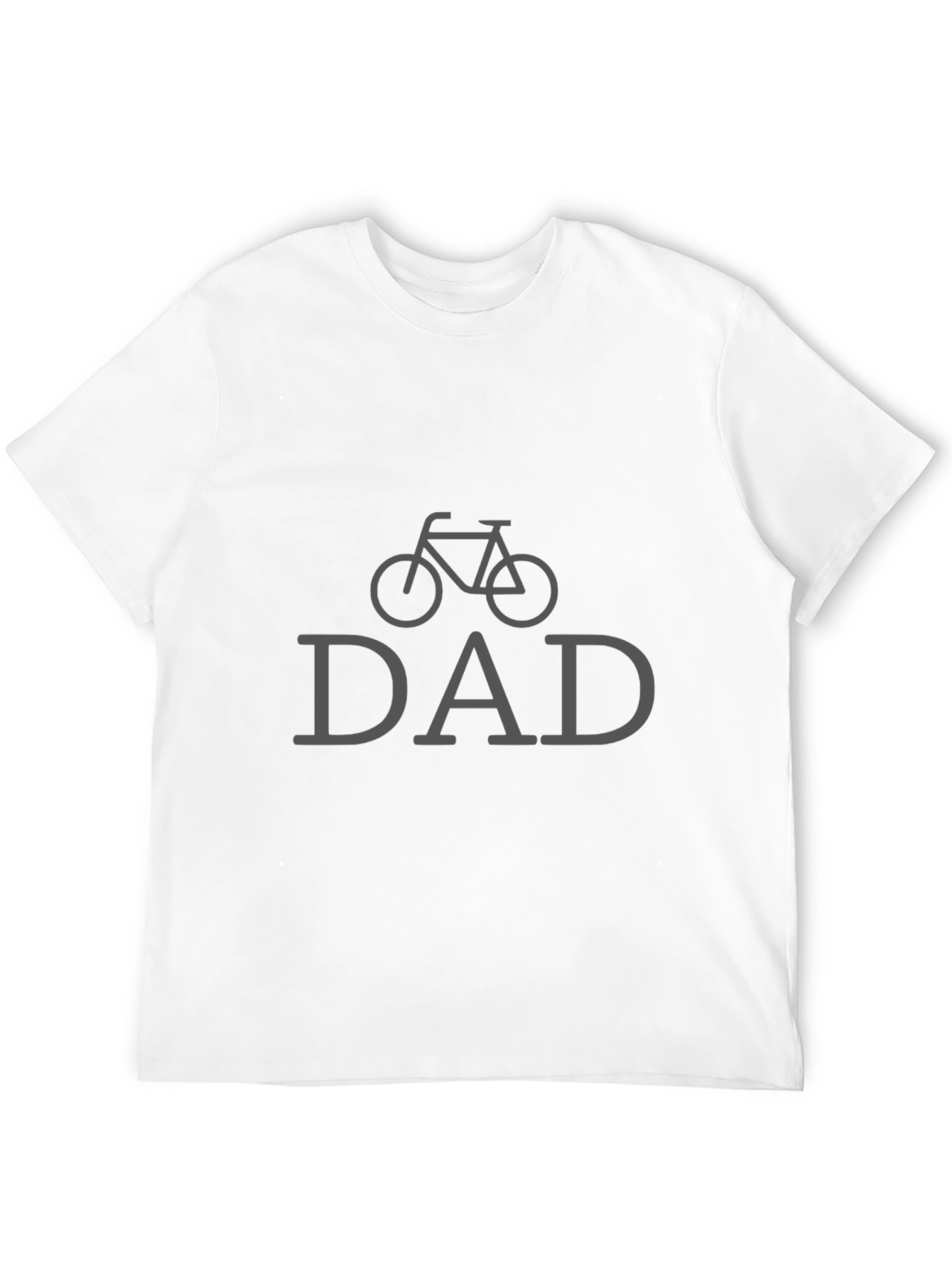 Black Dad Bike Graphic T-Shirt - Cool Father's Day Gift view 12