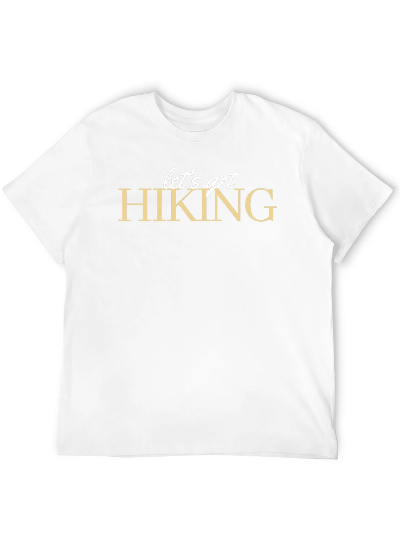 Black Let's Get Hiking Graphic Tee - Black view 12