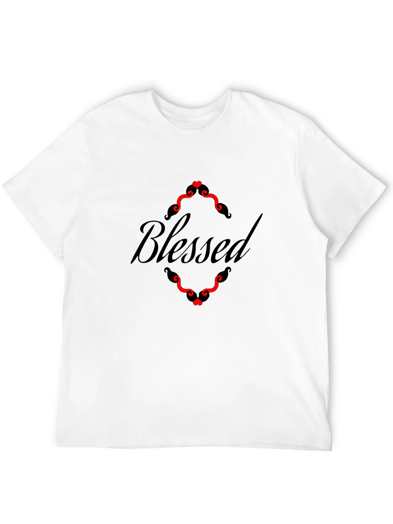 Black Blessed Graphic Tee - Stylish Comfort view 12