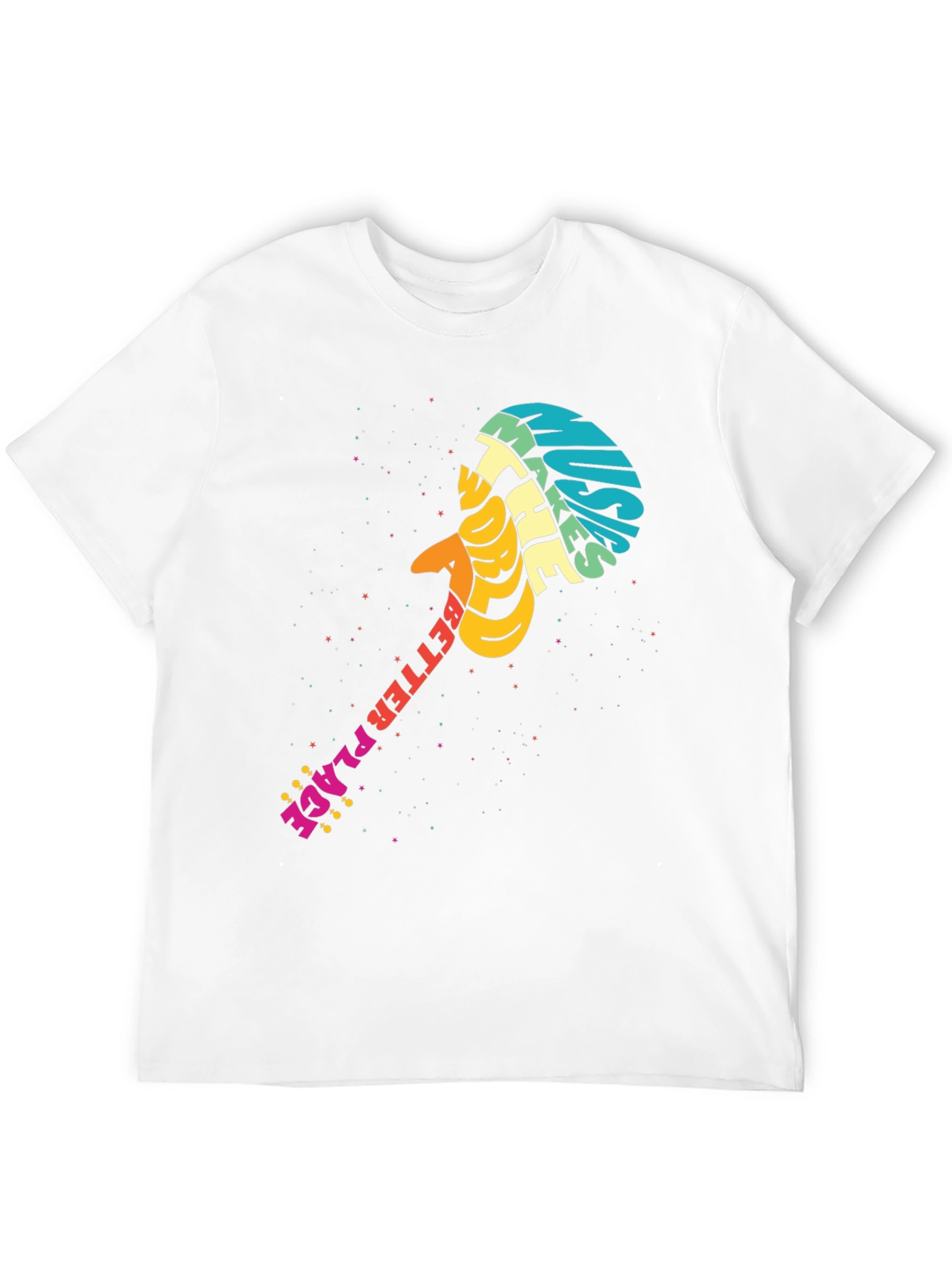 Black Music Makes The World T-Shirt view 12