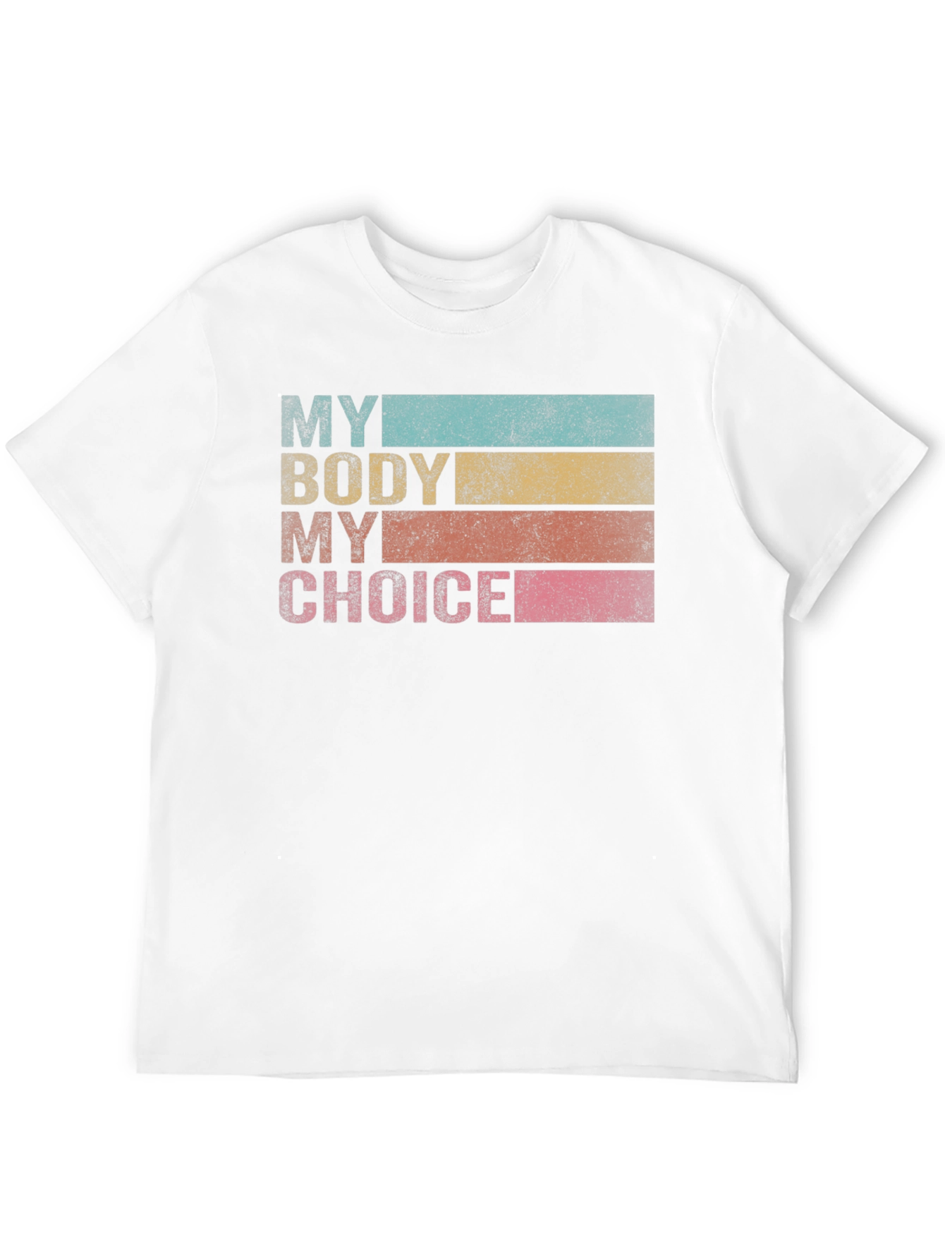 Black My Body My Choice Retro Tee - Black view 12
