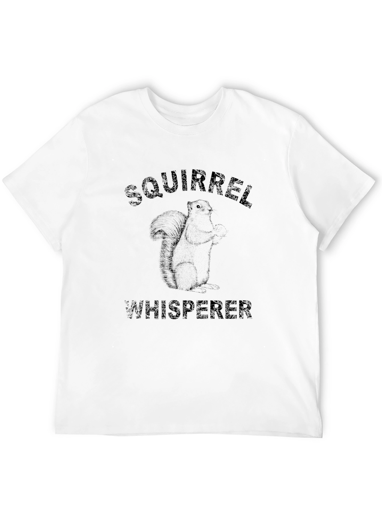 Black Squirrel Whisperer Graphic T-Shirt view 12