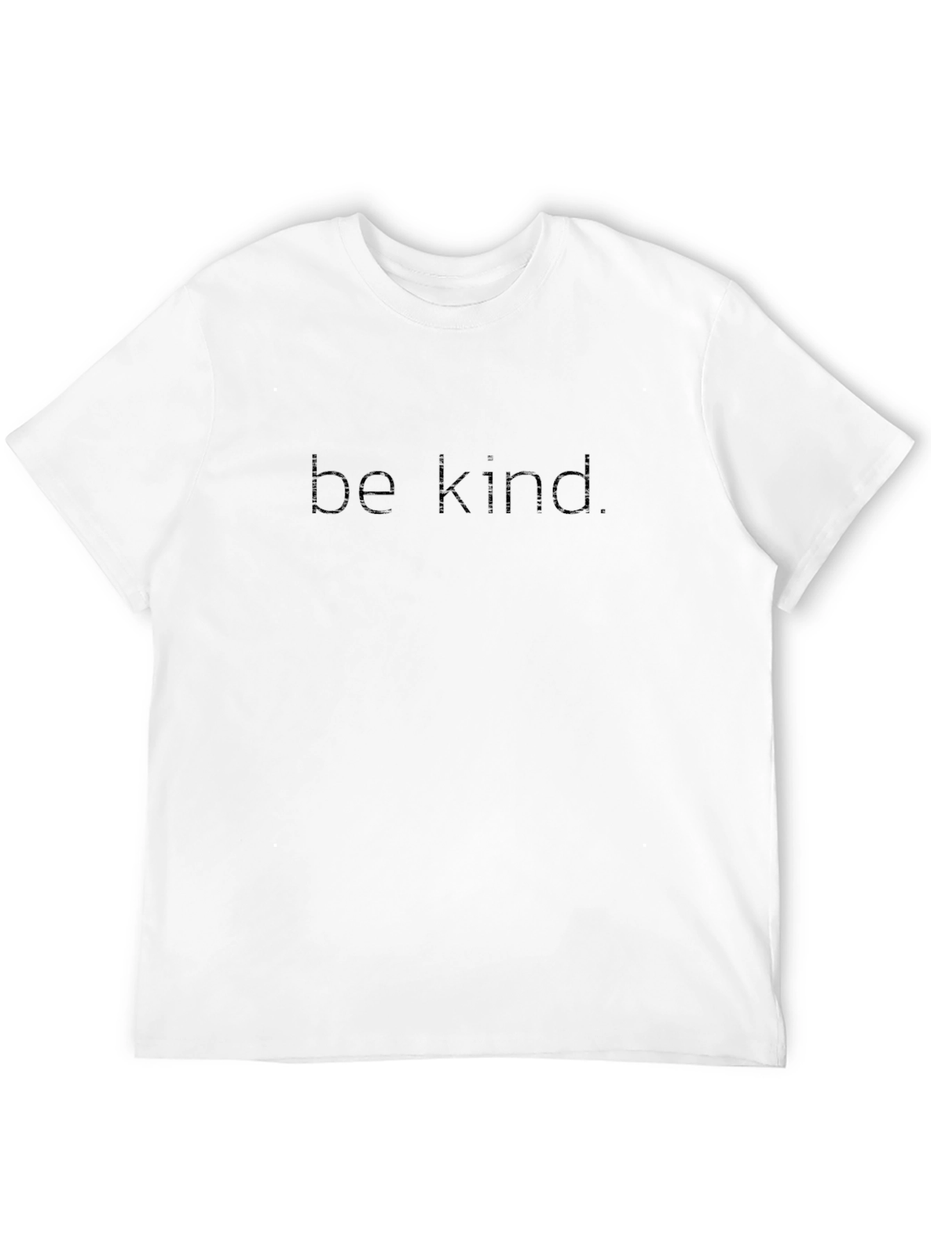 Black Be Kind Graphic Tee - Soft Cotton Casual T-Shirt view 12