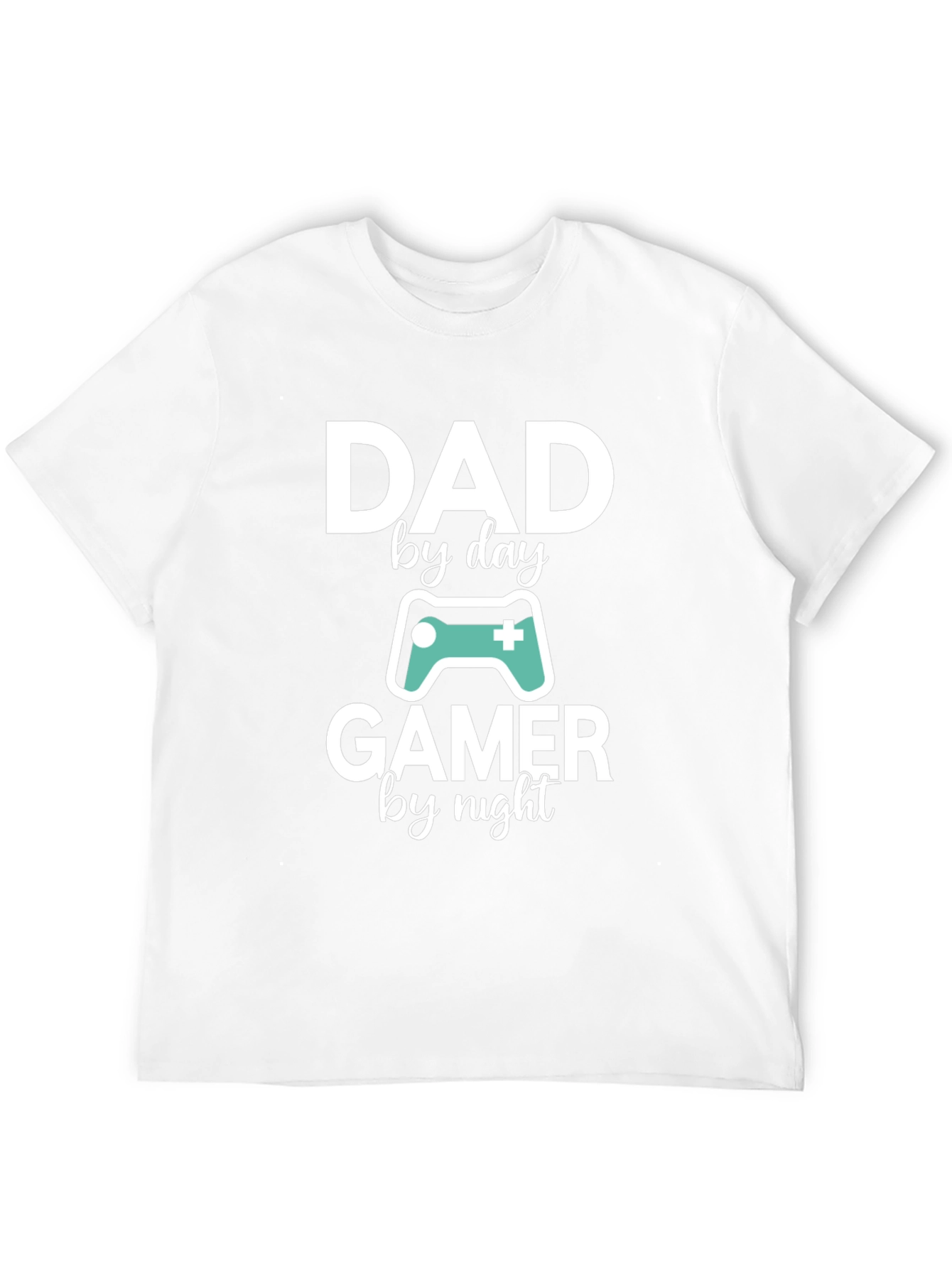 Black Dad By Day Gamer By Night T-Shirt view 12