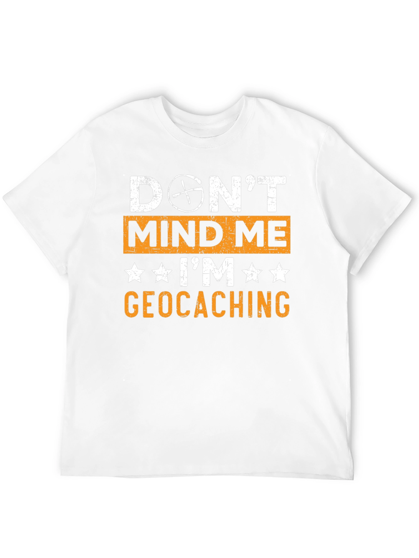 Black Geocaching T-Shirt - Don't Mind Me - Geocaching Tee view 12