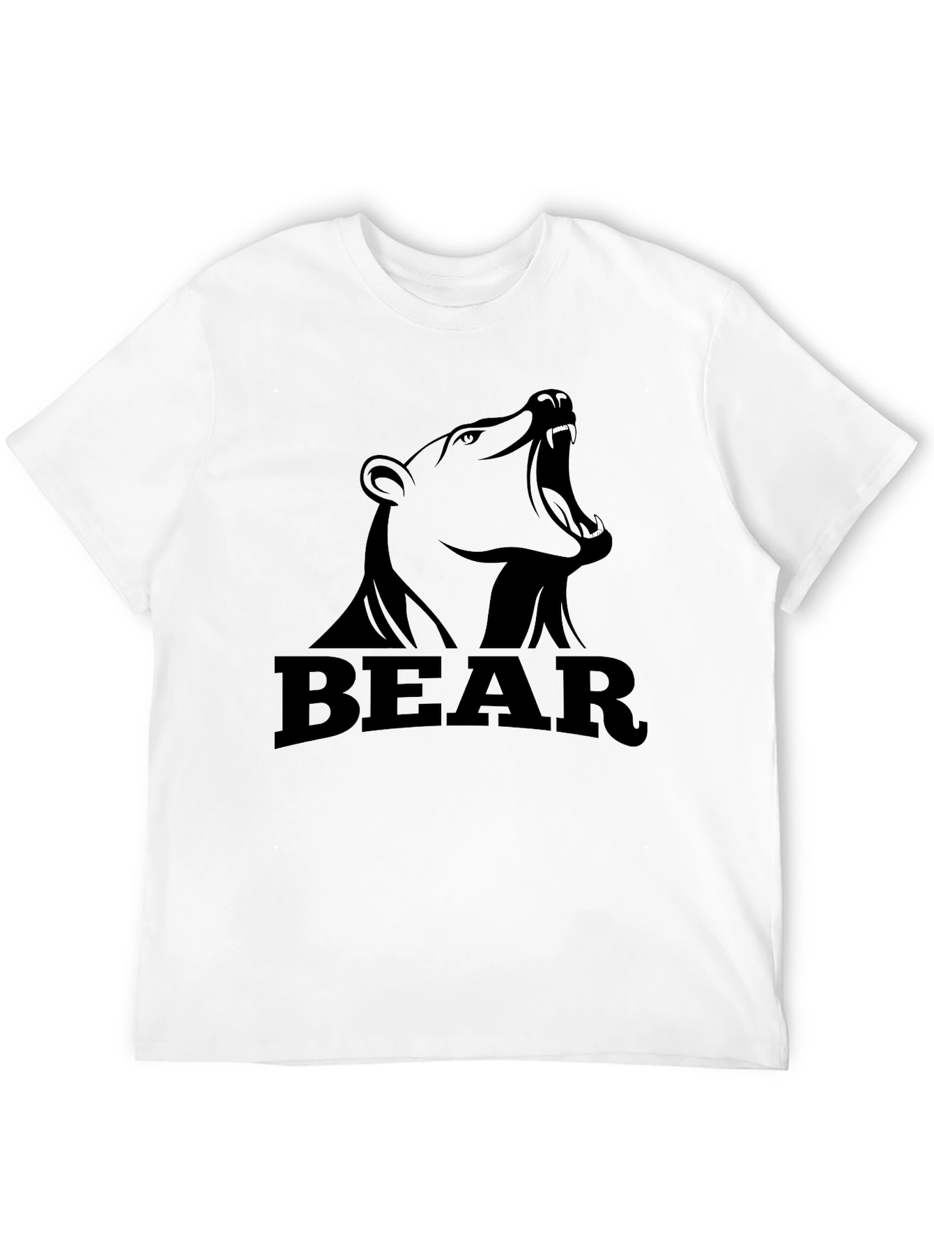 Roaring Bear Graphic Tee - Black - 12