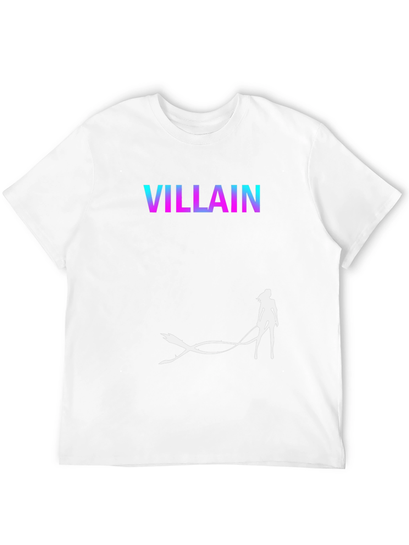 Black Villain Graphic Tee - Cool Anime Design T-Shirt view 12