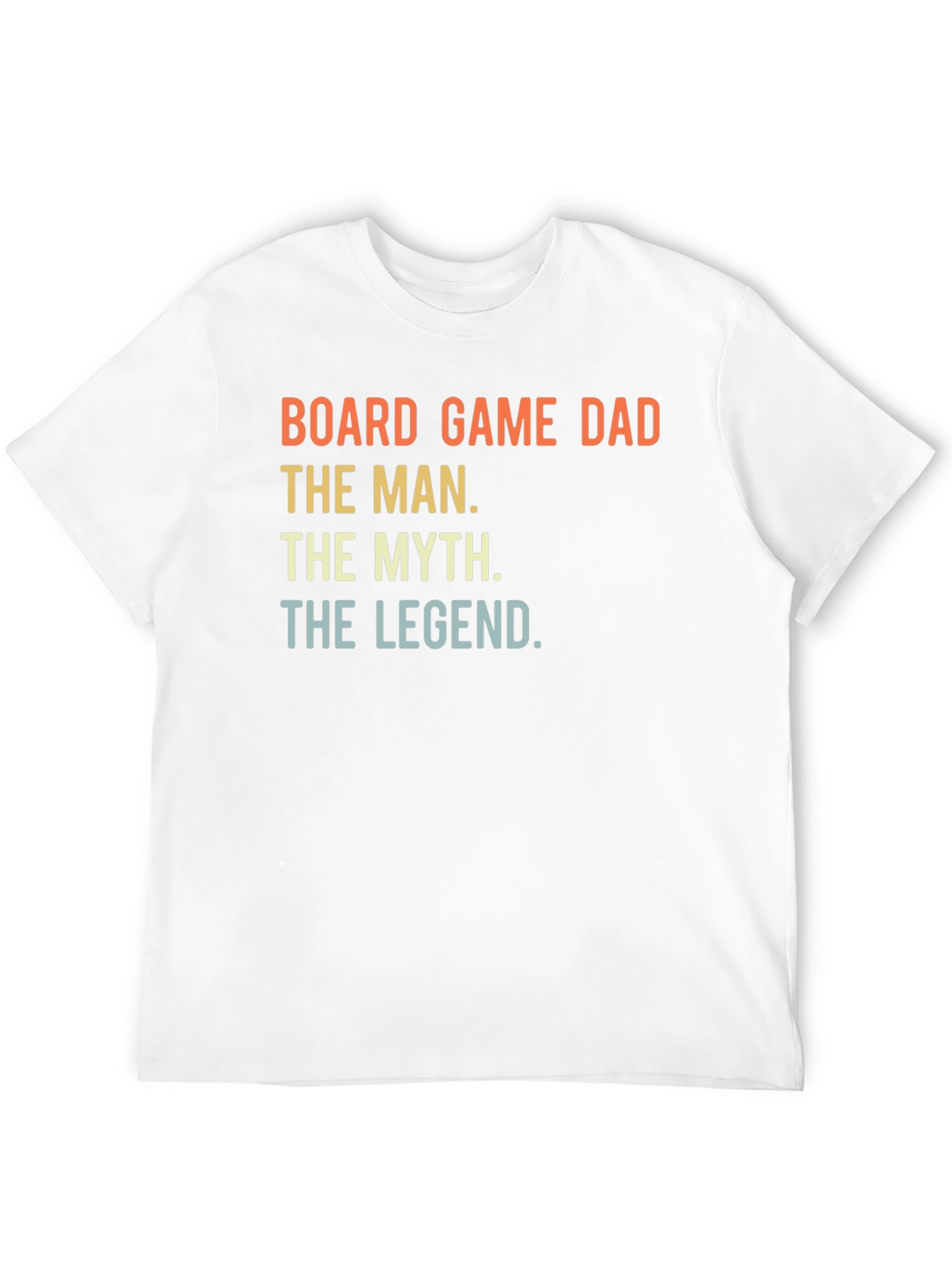 Black Board Game Dad T-Shirt - The Man, The Myth, The Legend view 12