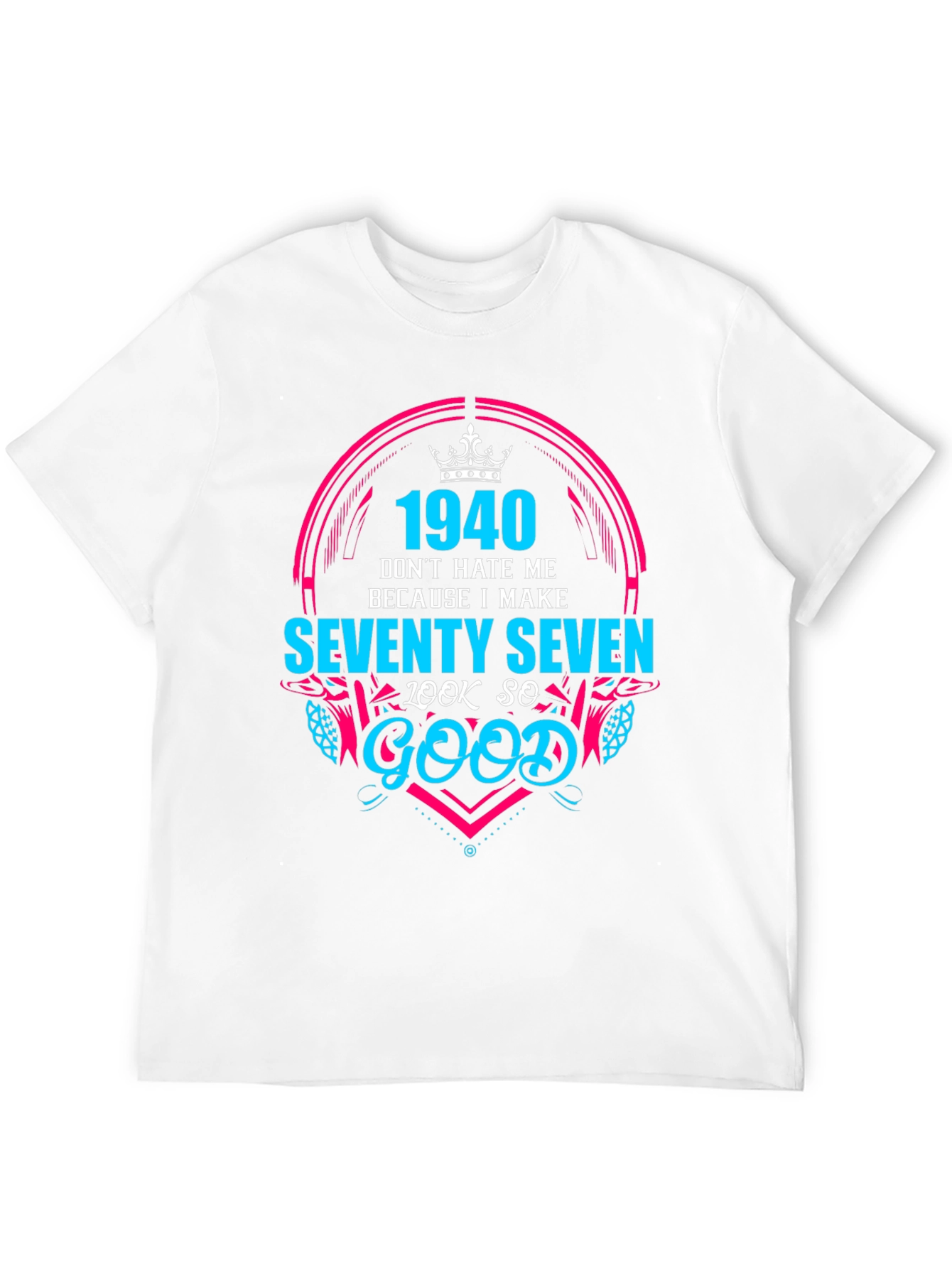 Black 1940 Seventy Seven Look So Good T-Shirt view 12