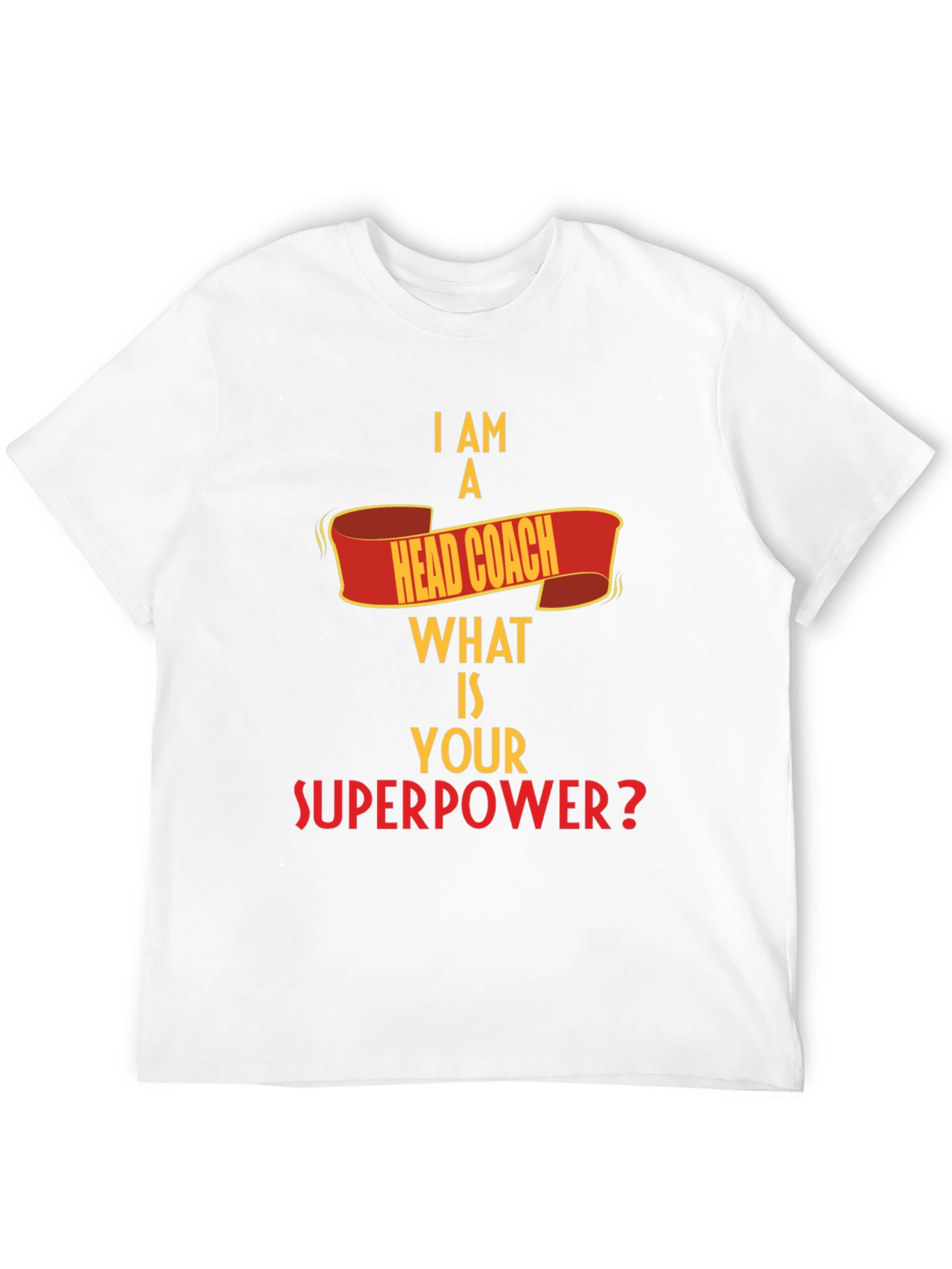 Black Head Coach Superpower T-Shirt view 12