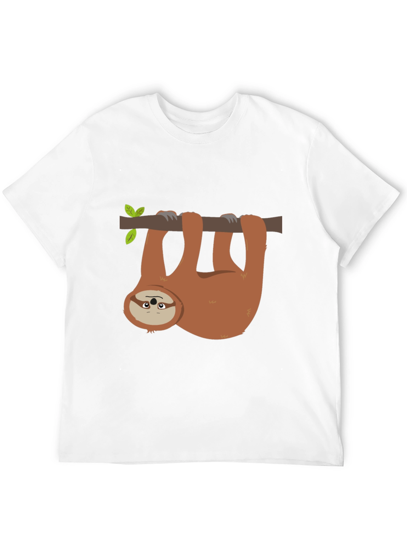 Black Sloth Graphic T-Shirt - Relaxed & Comfy view 12