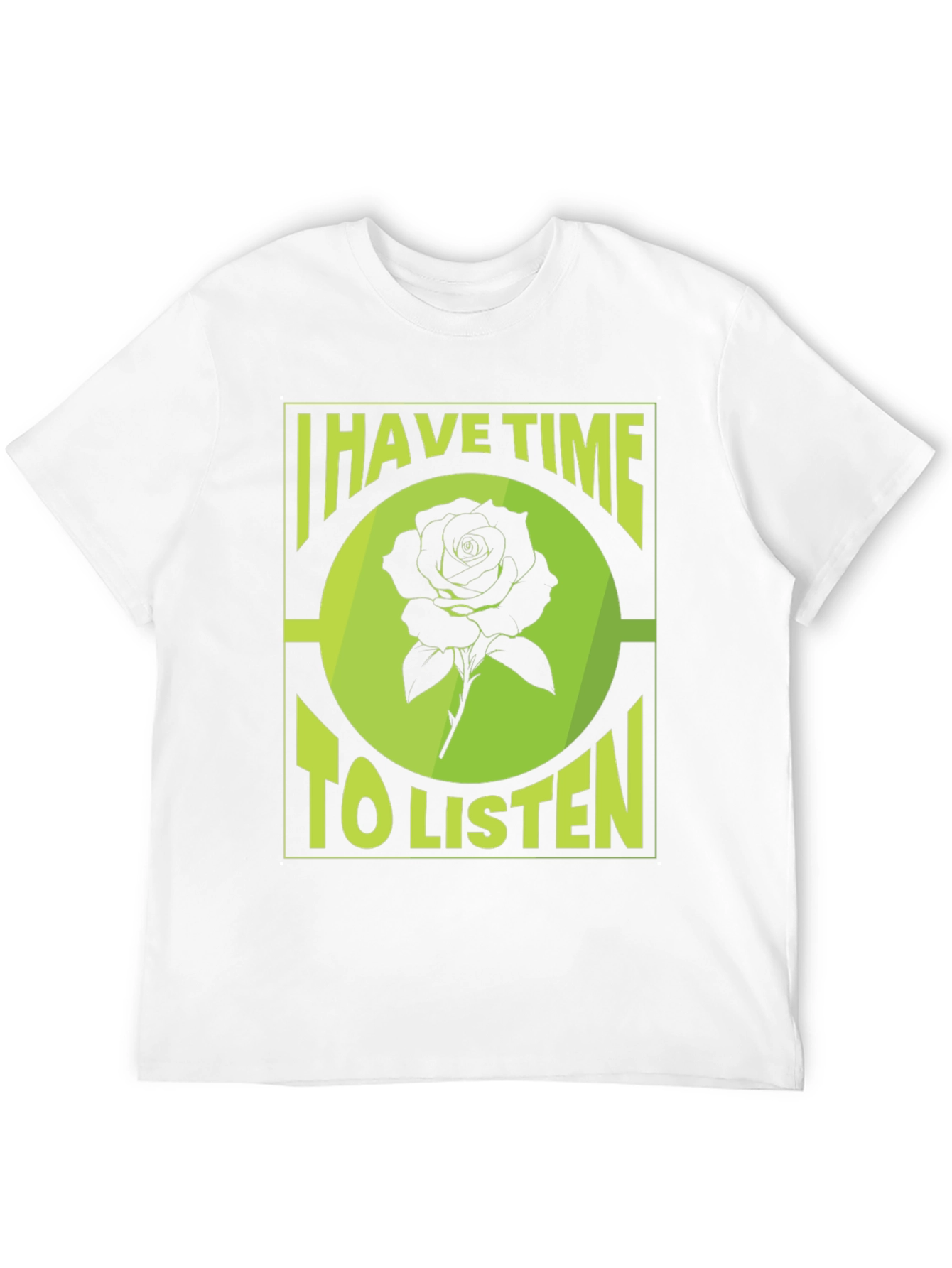 Black I Have Time To Listen Black Graphic Tee view 12