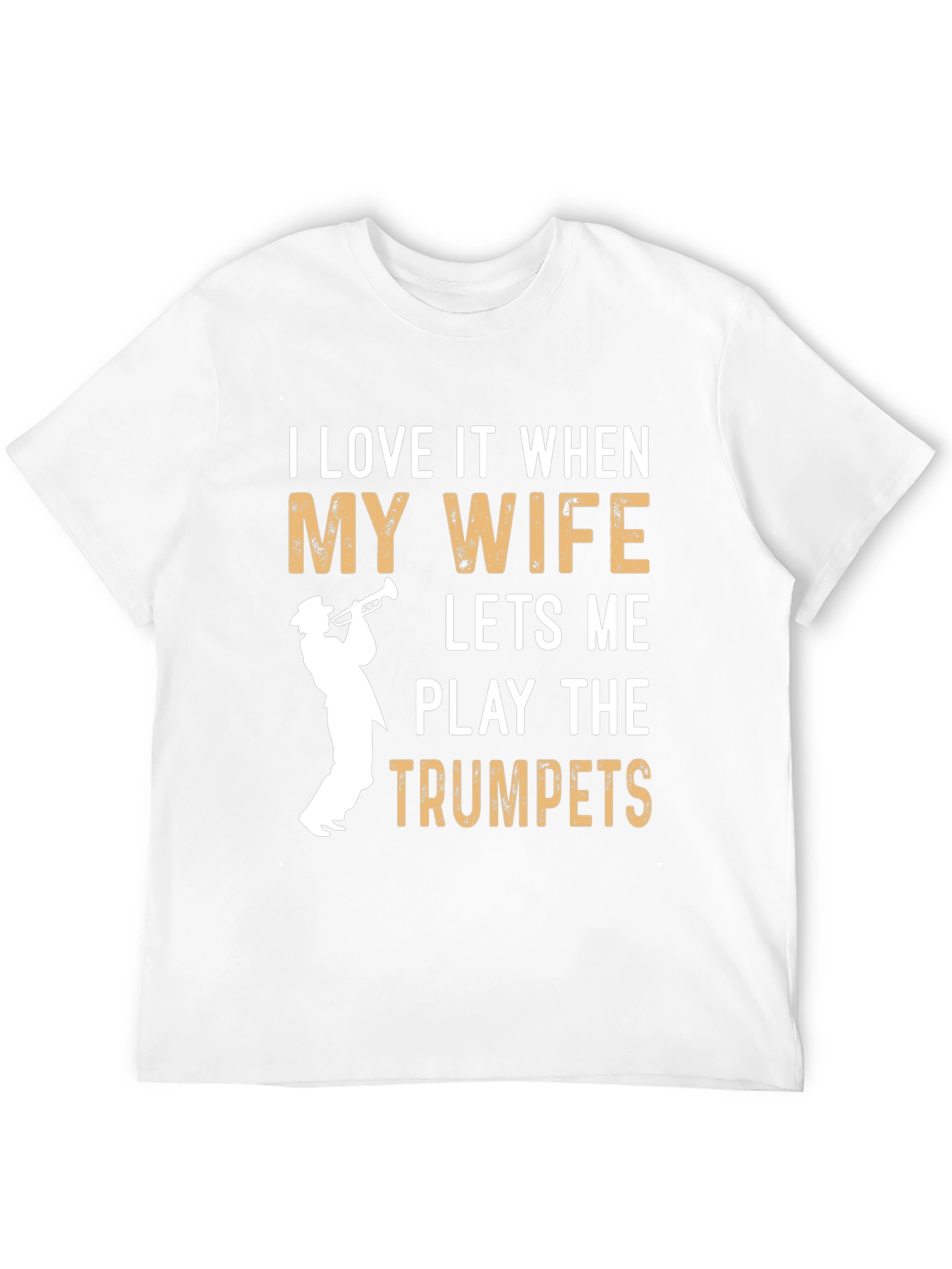 Black I Love It When My Wife Trumpets T-Shirt view 12