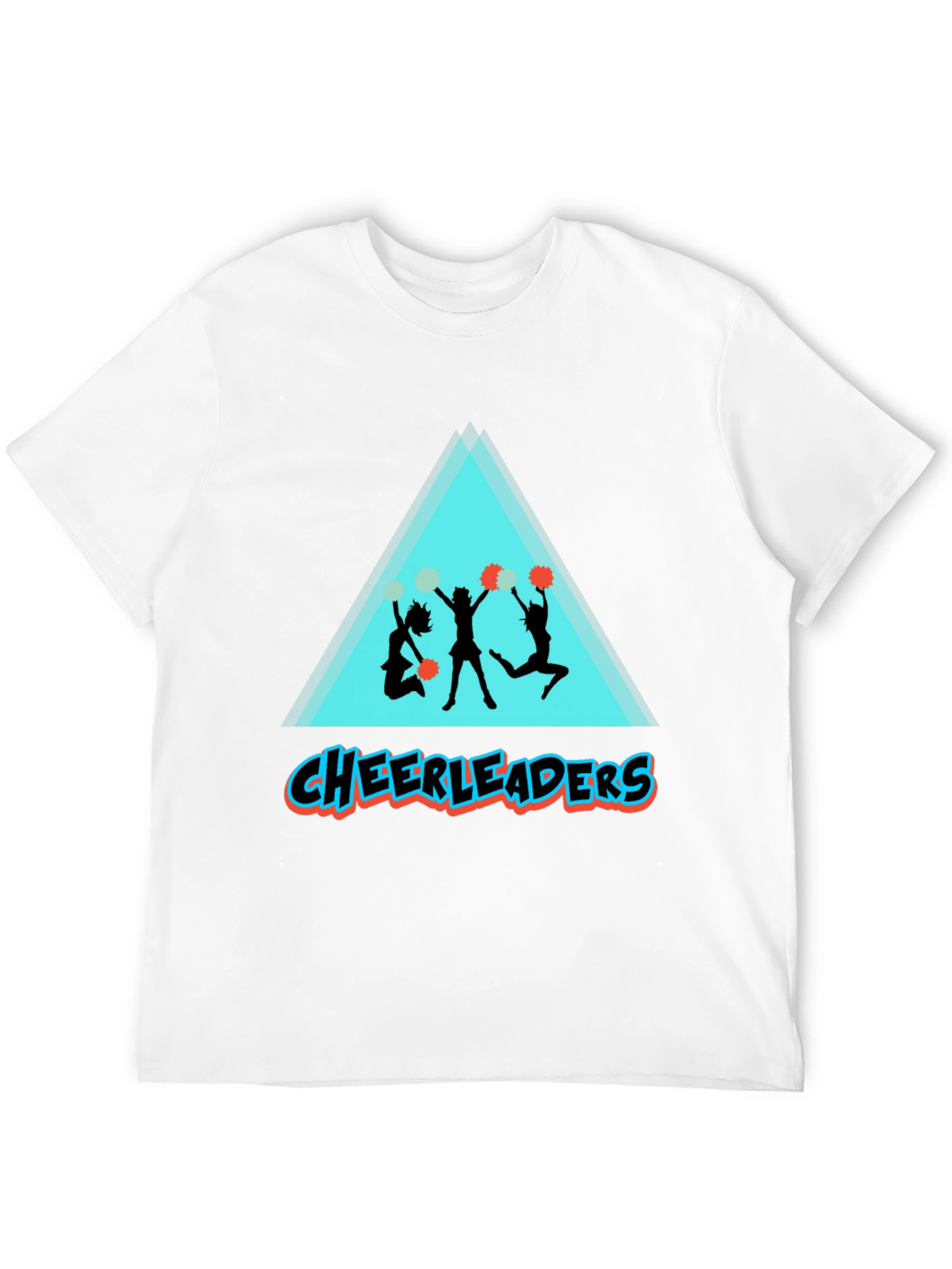 Black Cheerleaders Graphic Tee - Black T-Shirt view 12