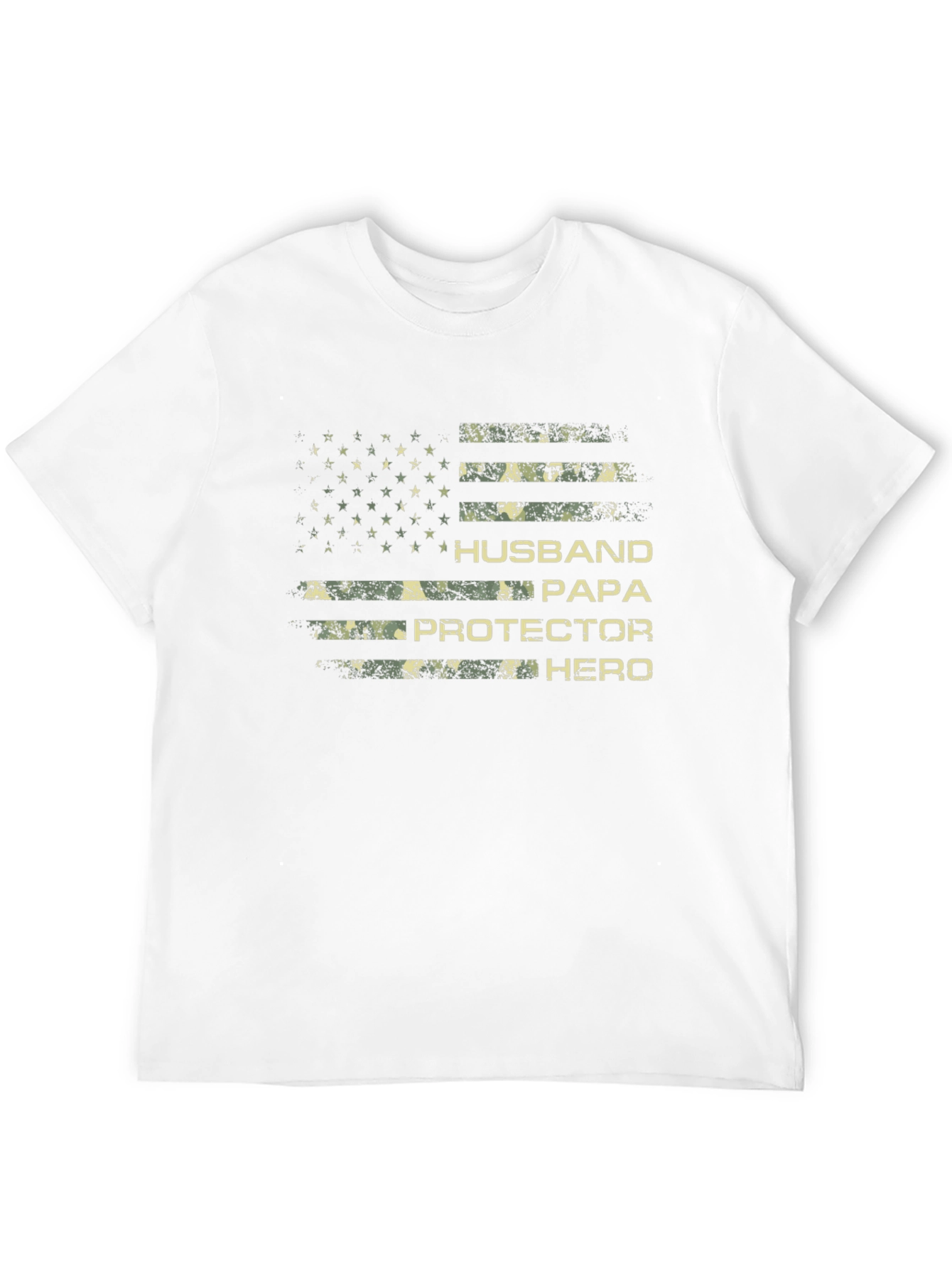 Black Husband, Papa, Protector, Hero T-Shirt view 12