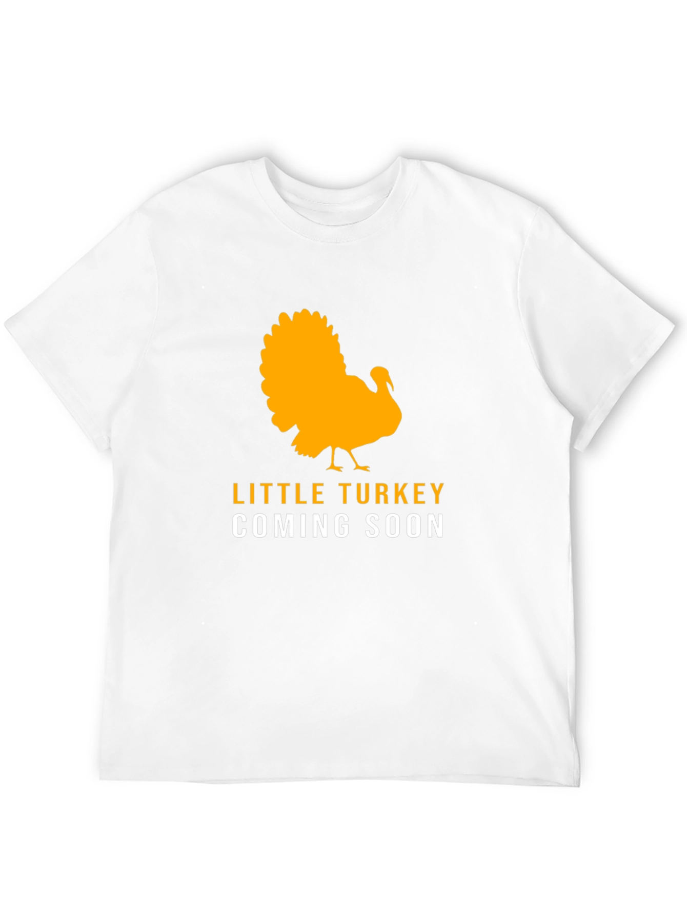 Black Little Turkey Coming Soon Black T-Shirt view 12