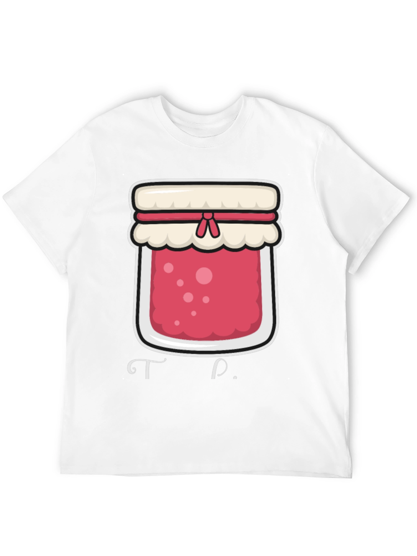 Black Jam Jar Graphic T-Shirt - Foodie Tee view 12