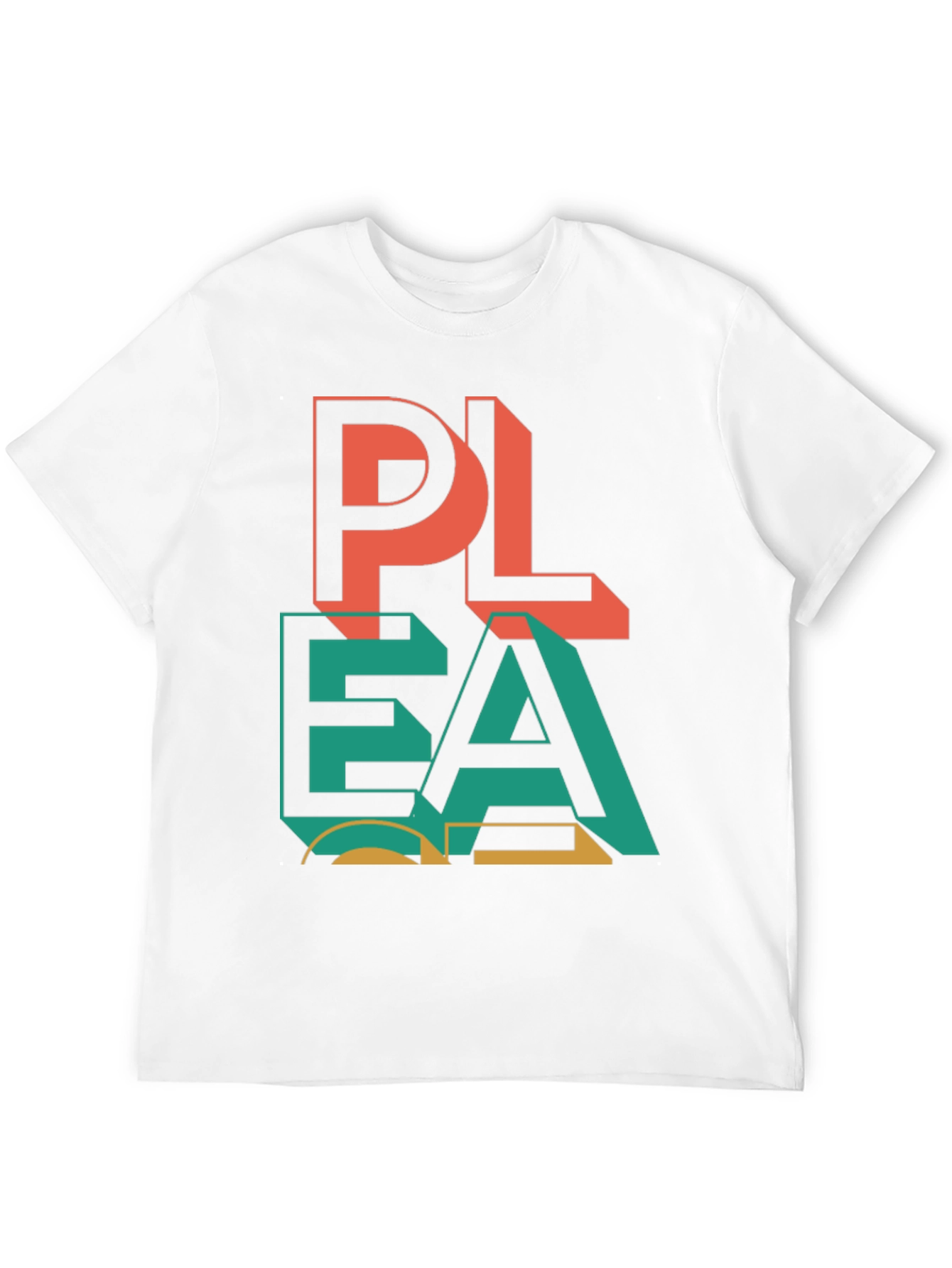 Black Bold Graphic Print Black T-Shirt view 12