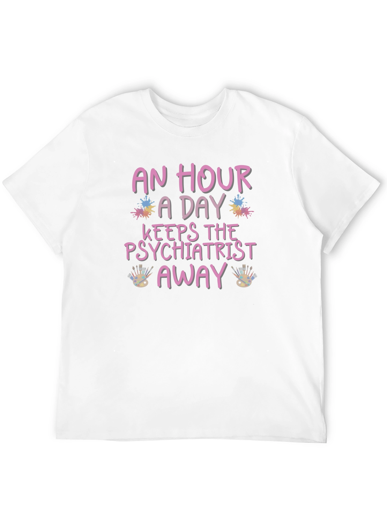 Black Art Therapy T-Shirt: An Hour a Day view 12