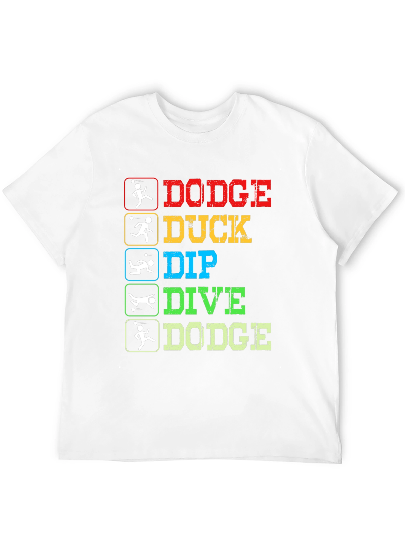 Black Dodge Duck Dip Dive Dodge T-Shirt view 12