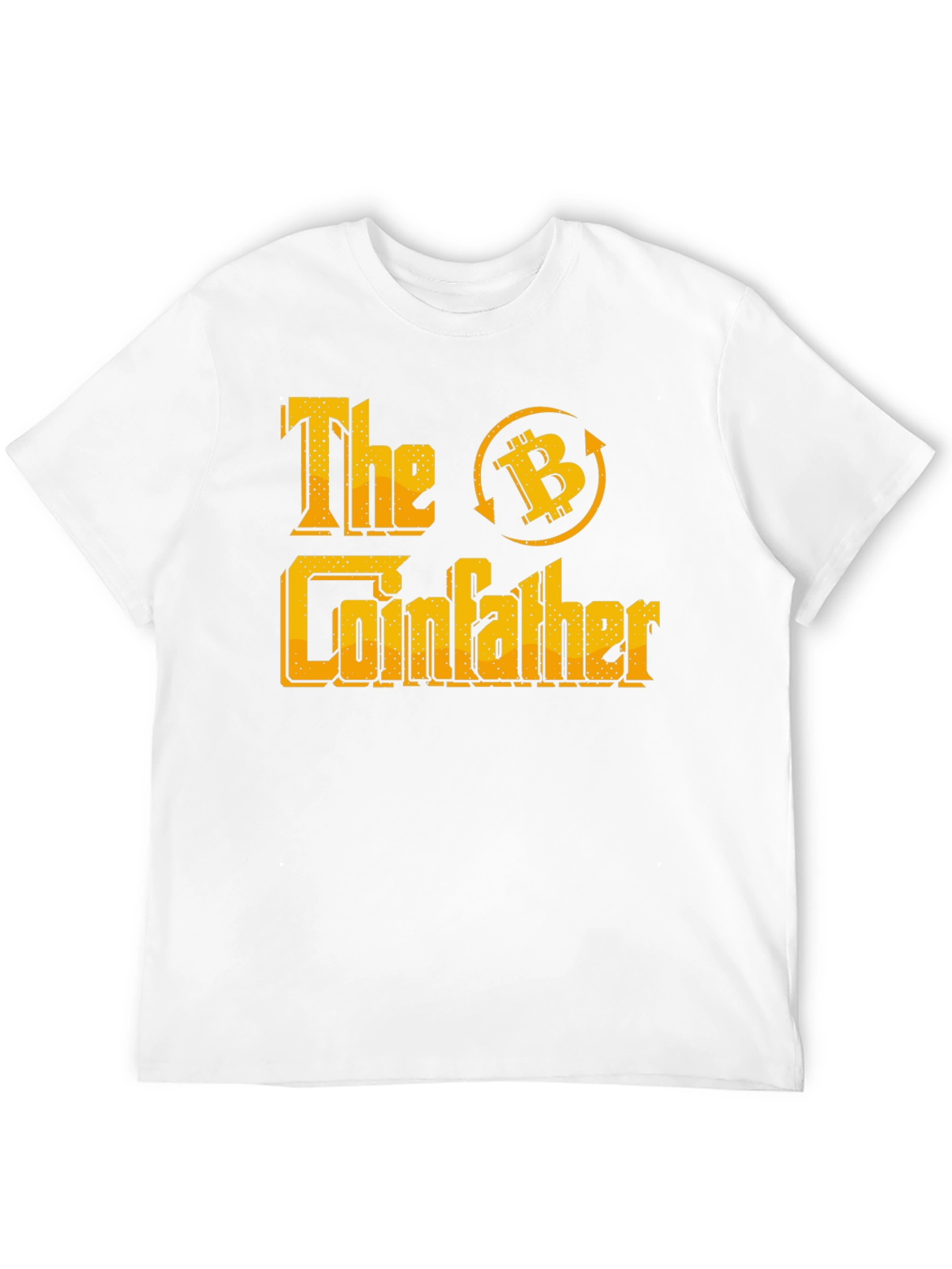 Black The Coinfather Bitcoin Crypto T-Shirt view 12