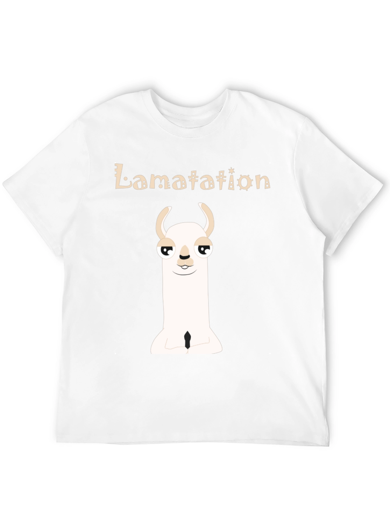 Black Lamatation Llama Graphic Tee view 12