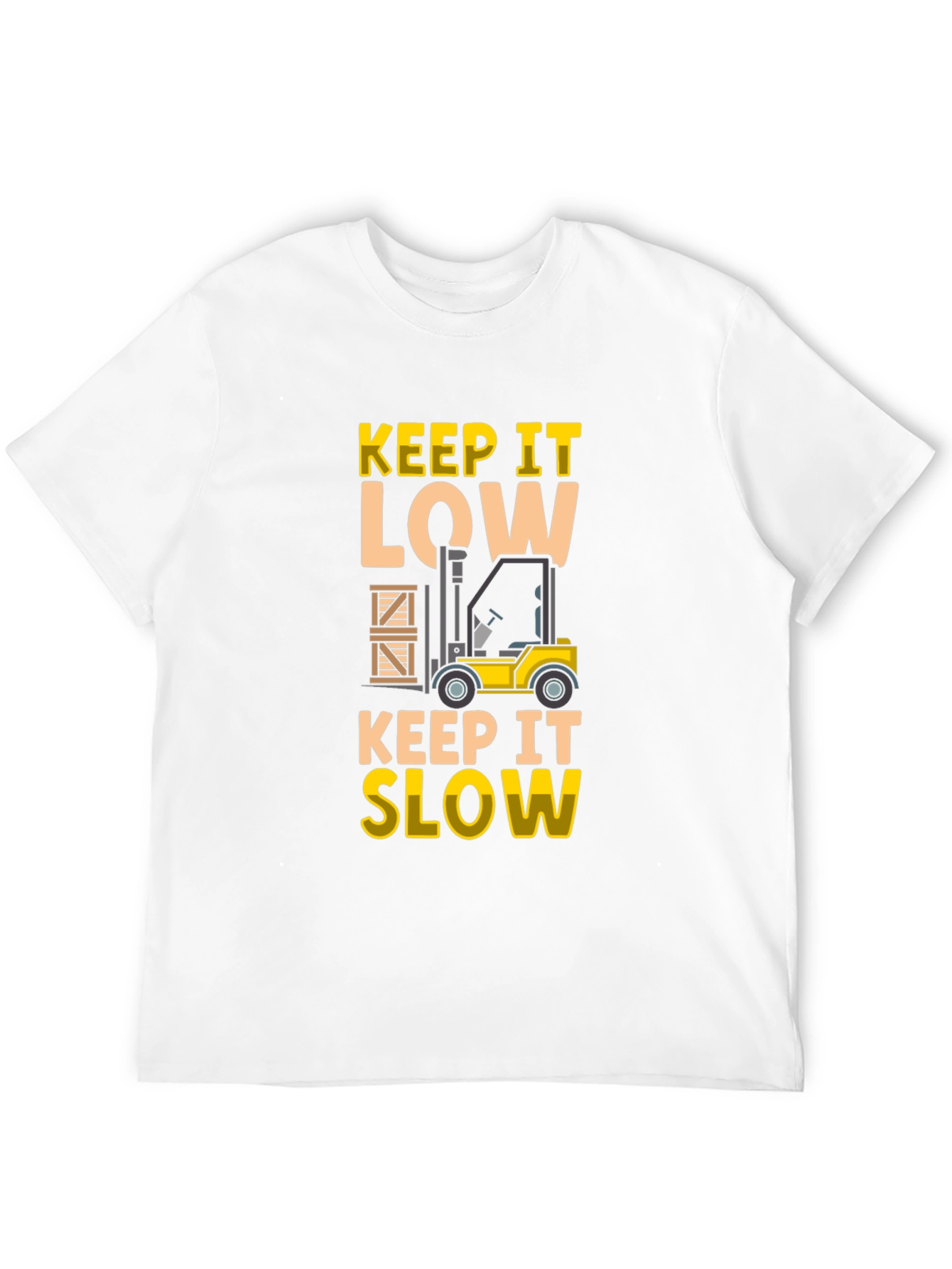 Black Keep It Low, Keep It Slow Black T-Shirt view 12