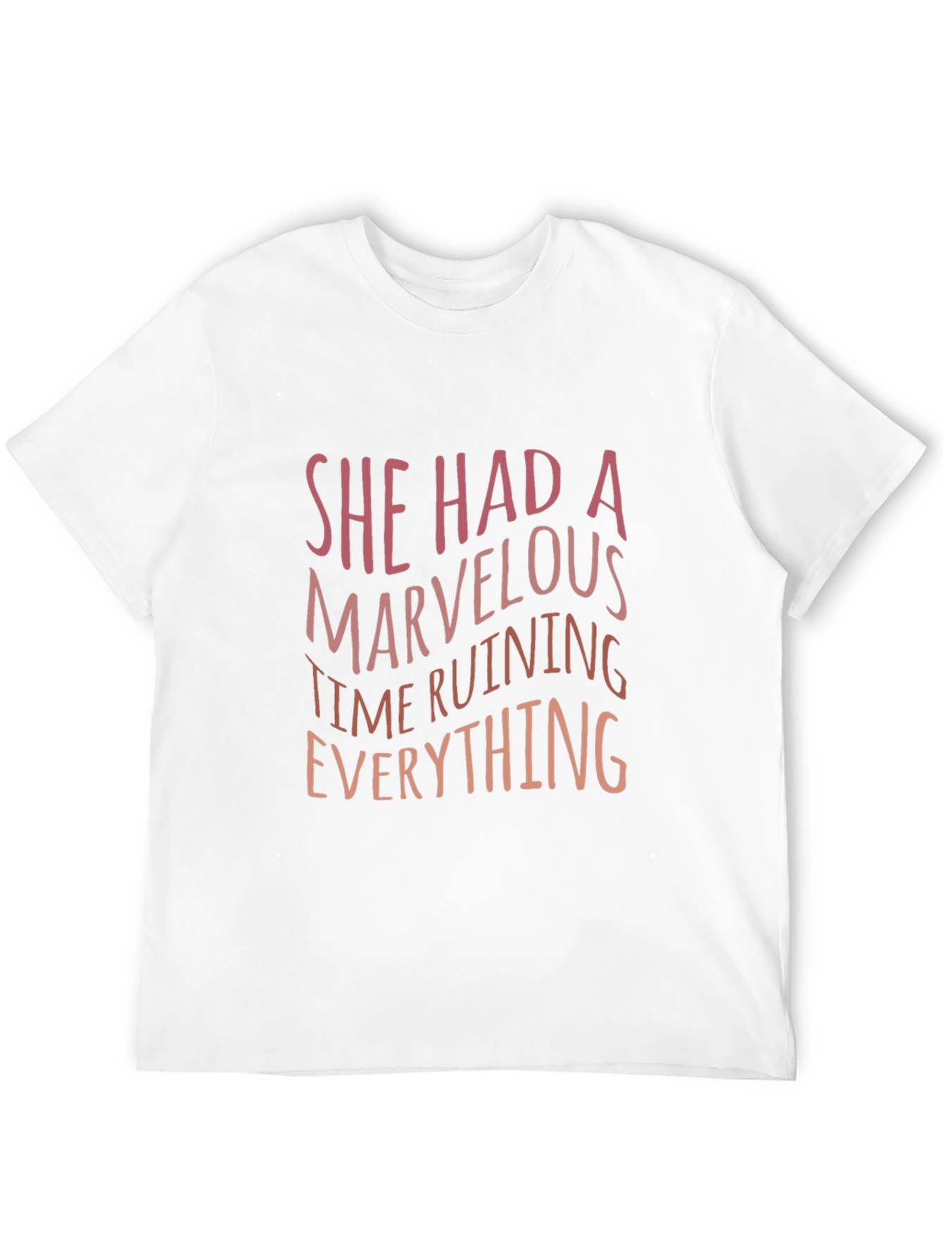 Black She Had a Marvelous Time T-Shirt view 12