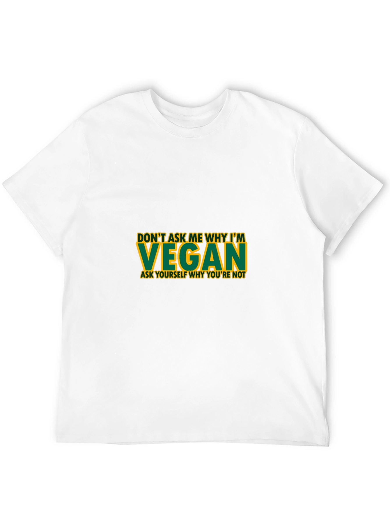 Black Vegan T-Shirt - Don't Ask Me Why view 12