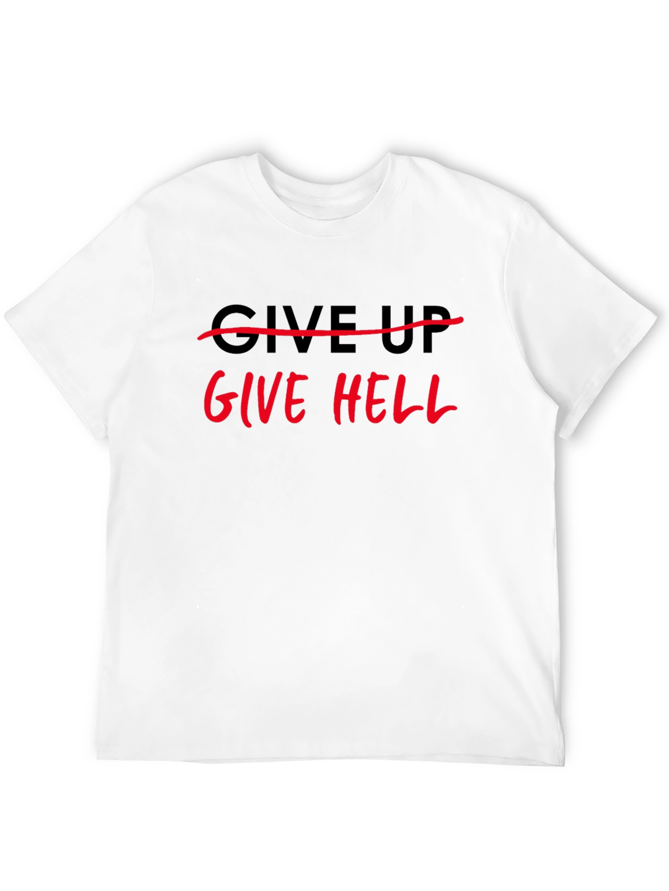 Black Give Hell Black T-Shirt view 12