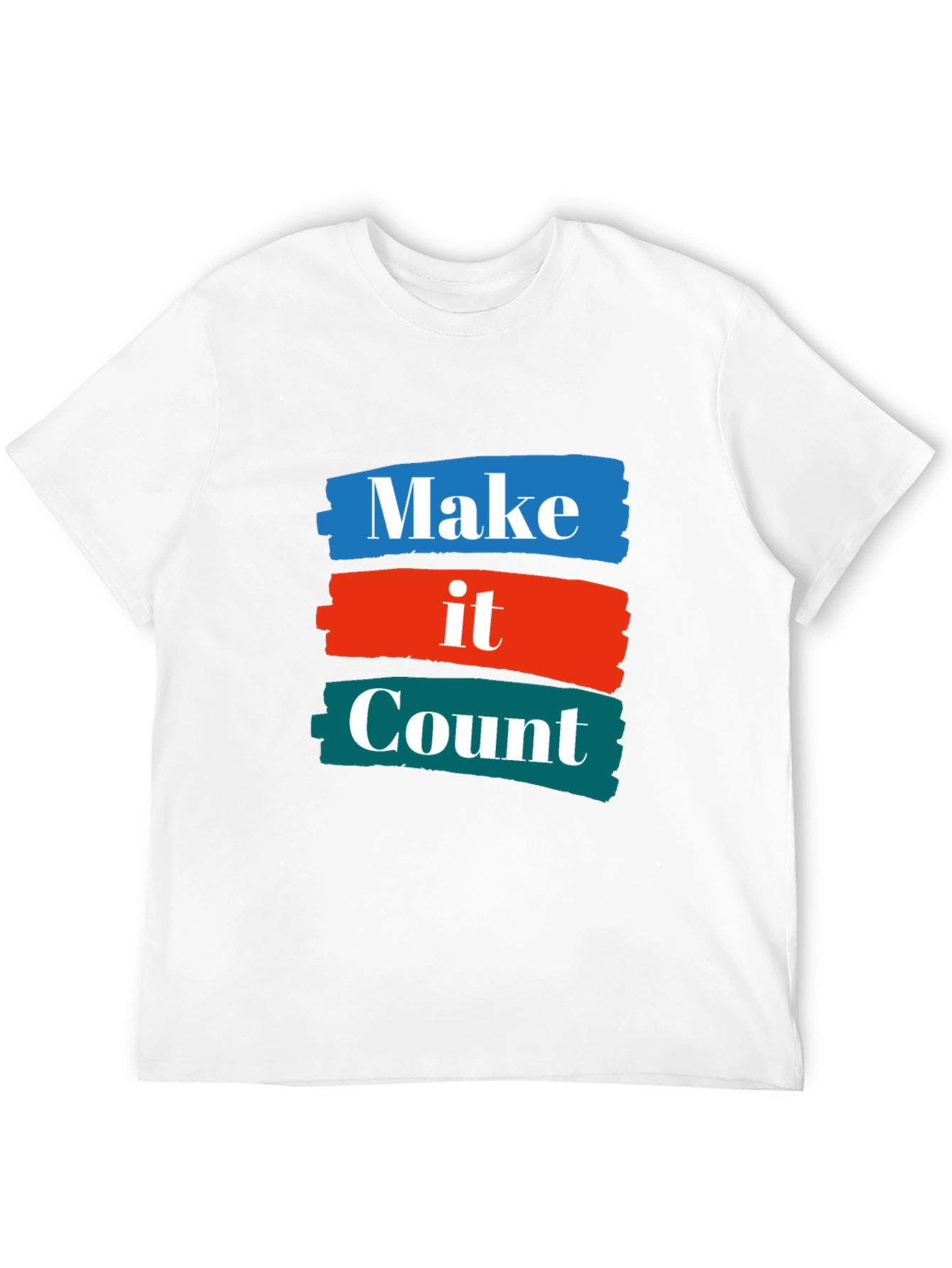 Black Make it Count Graphic T-Shirt view 12